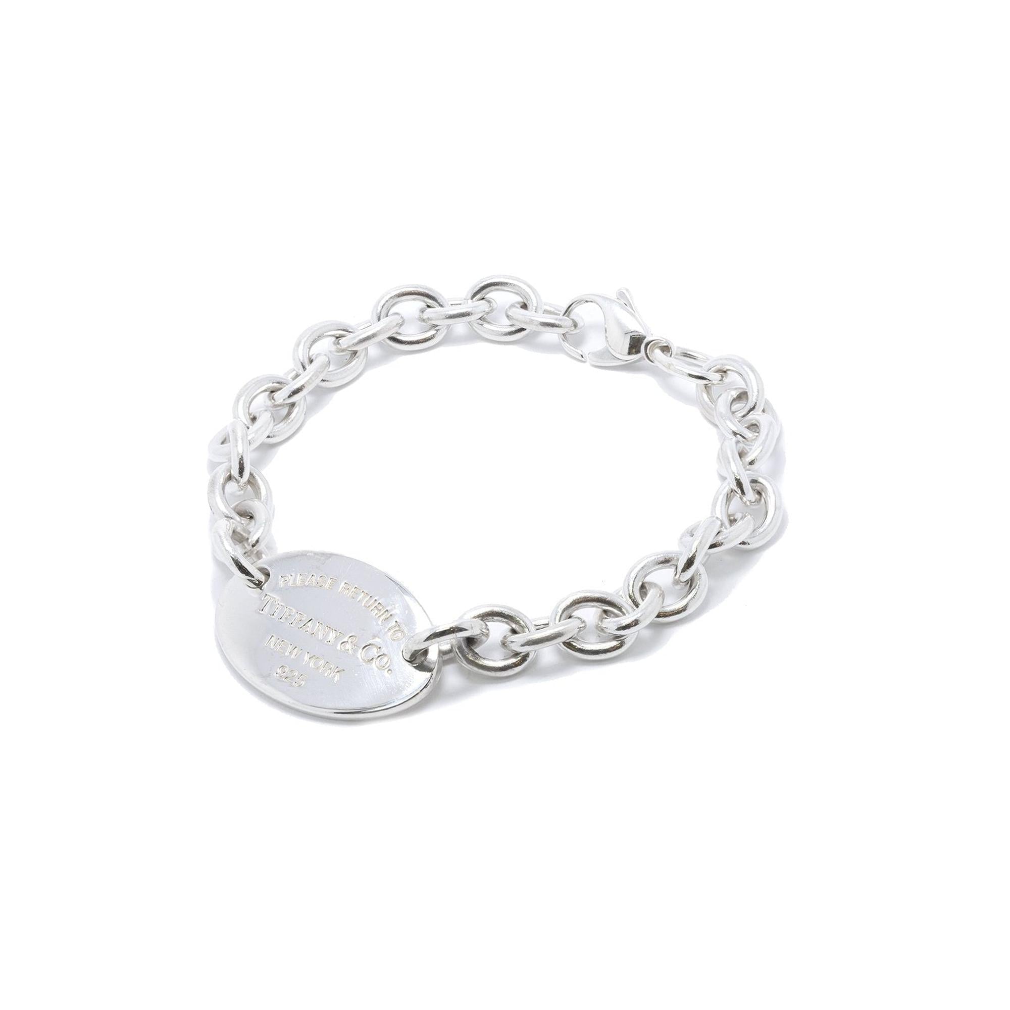 Tiffany & Co. Return to Tiffany Oval Tag Bracelet