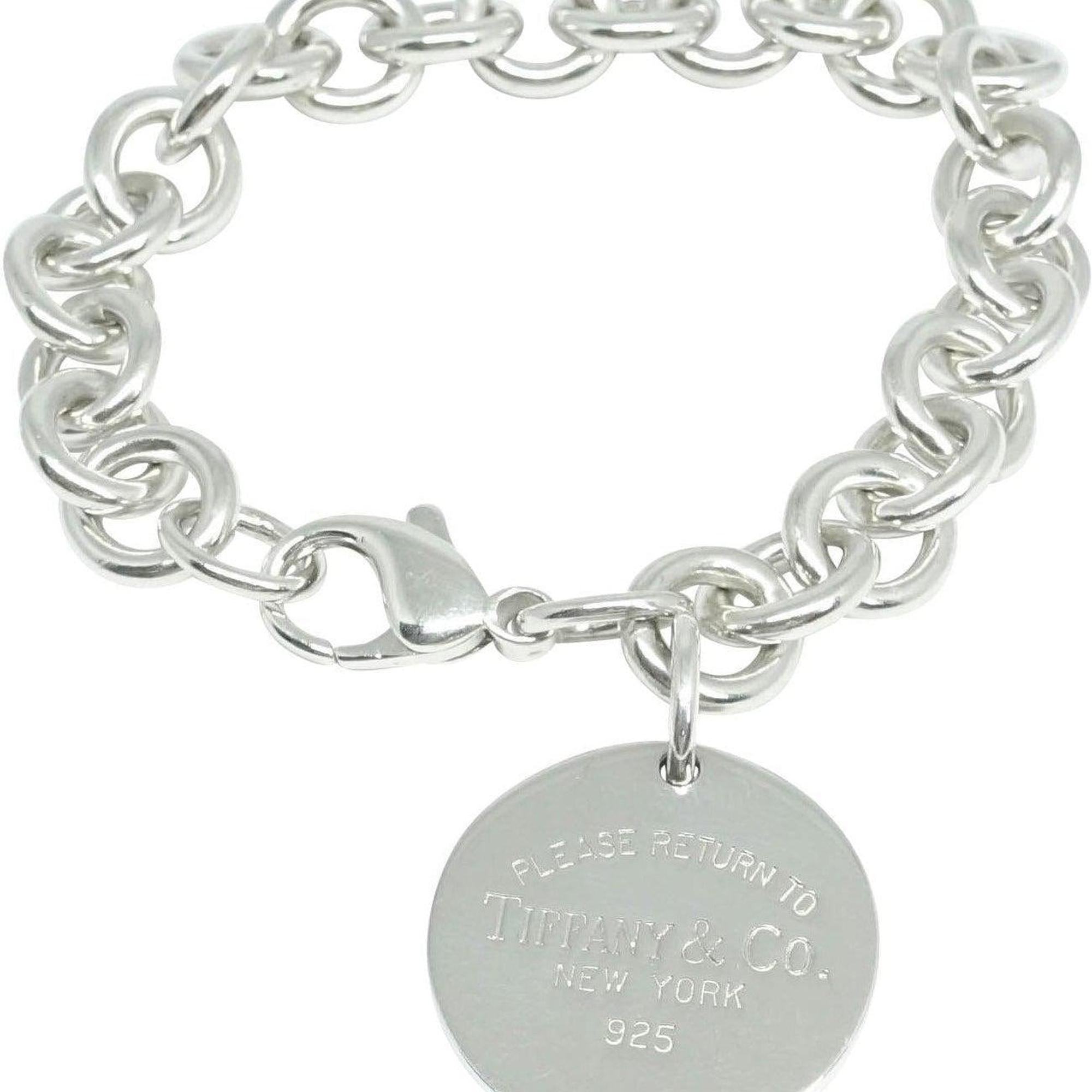Tiffany & Co. Return to Tiffany Round Tag Bracelet