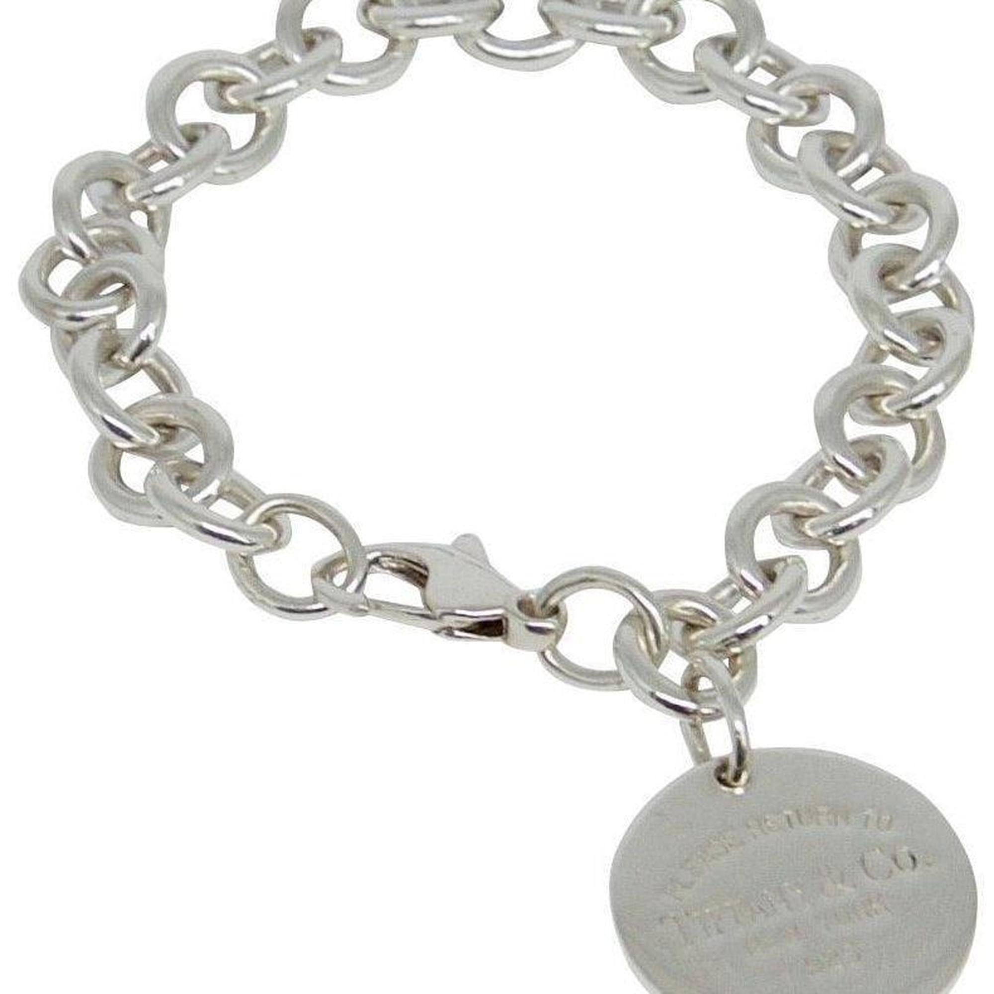 Tiffany & Co. Return to Tiffany Round Tag Charm Bracelet