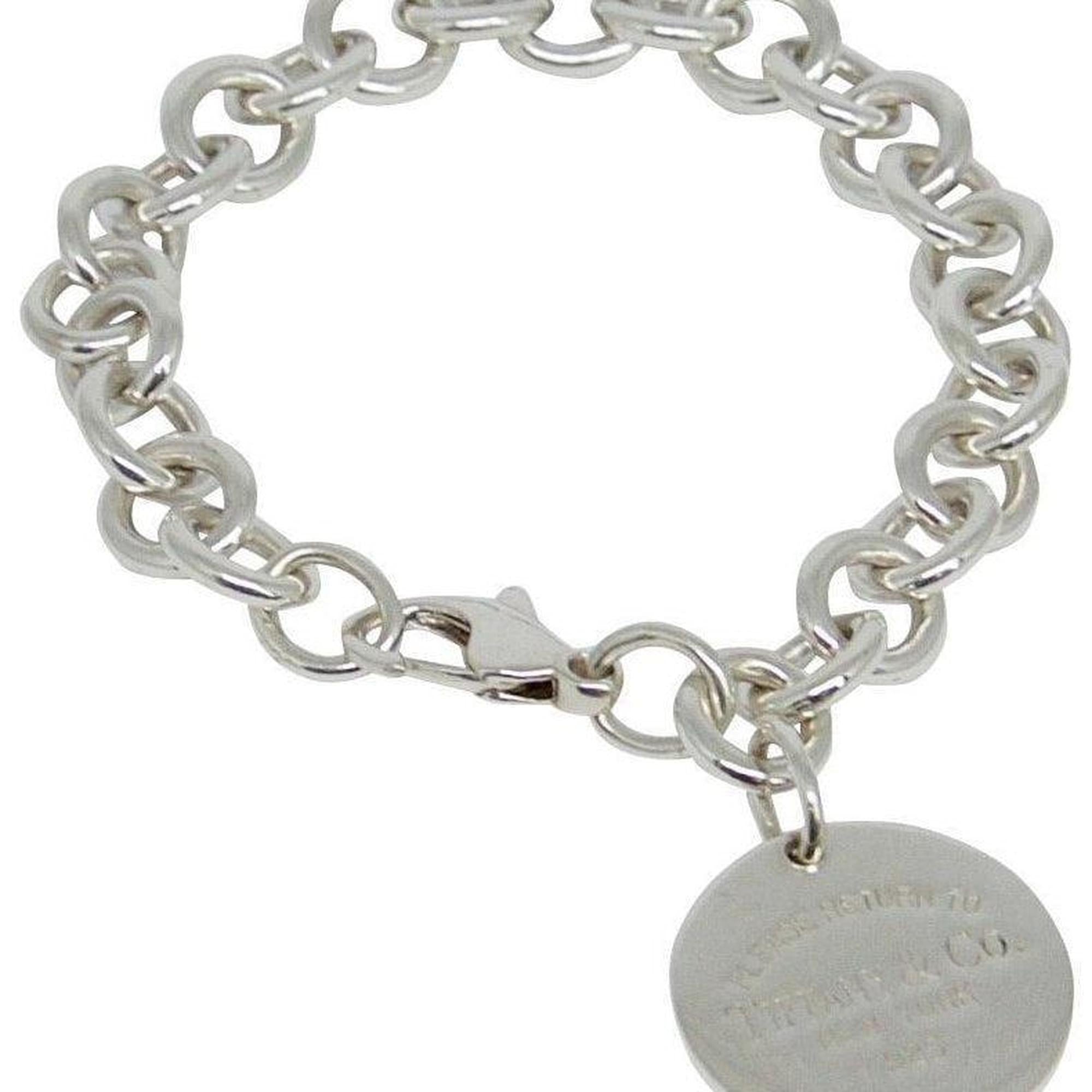Tiffany & Co. Return to Tiffany Round Tag Charm Bracelet