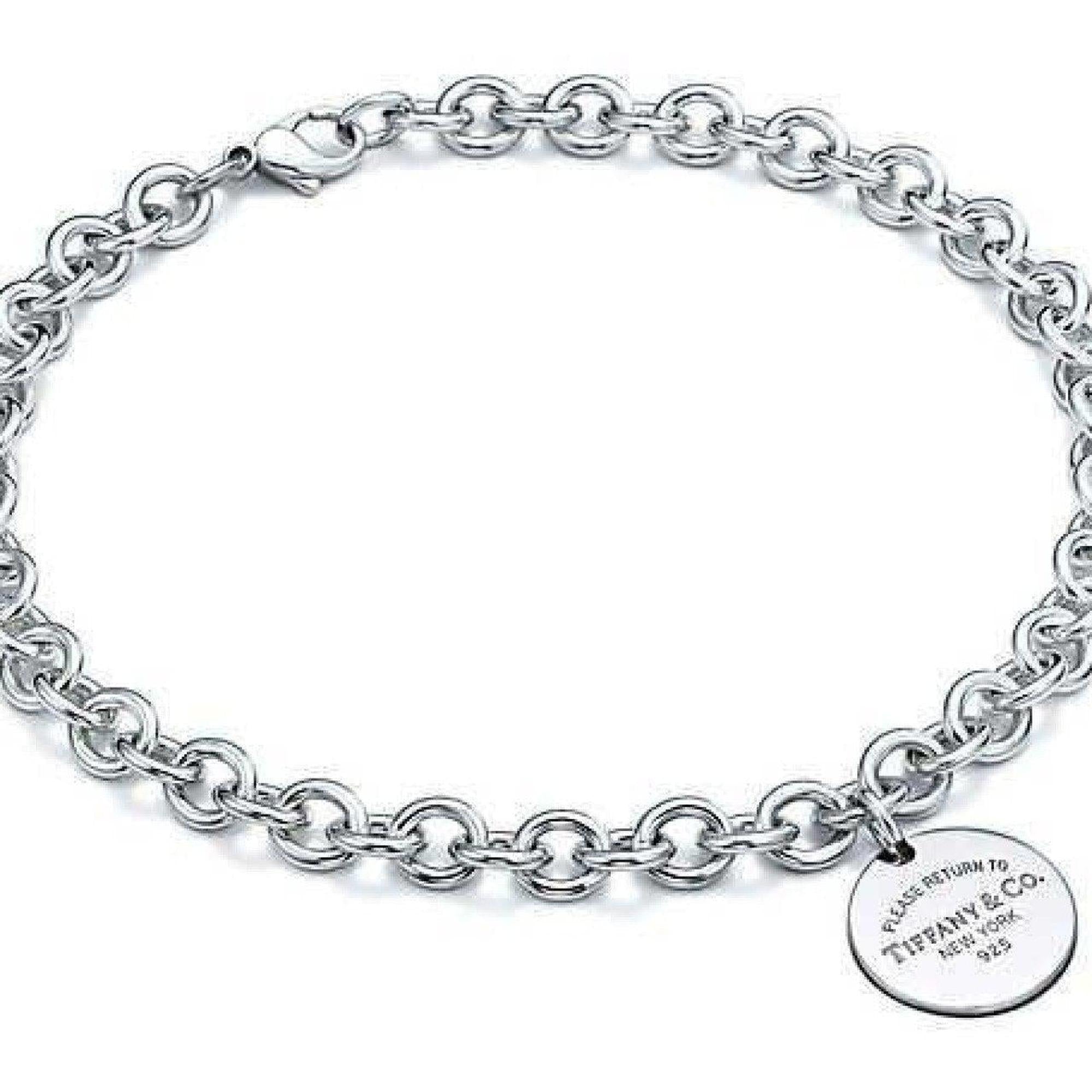 Tiffany & Co. Return to Tiffany Round Tag Necklace