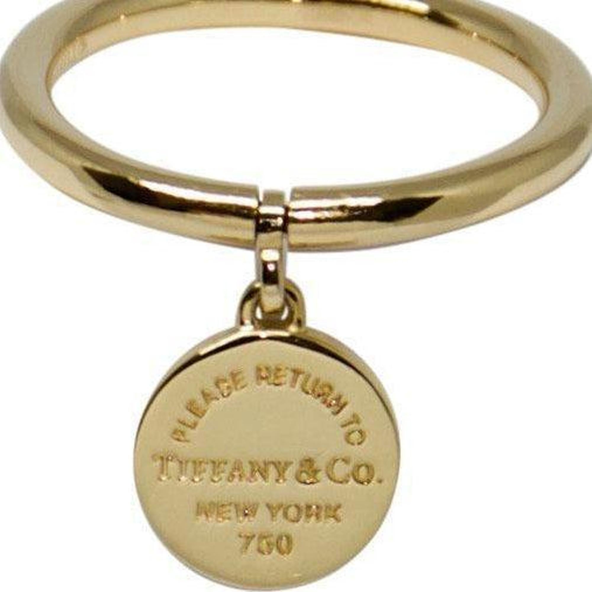 Tiffany & Co. Return to Tiffany Round Tag Ring