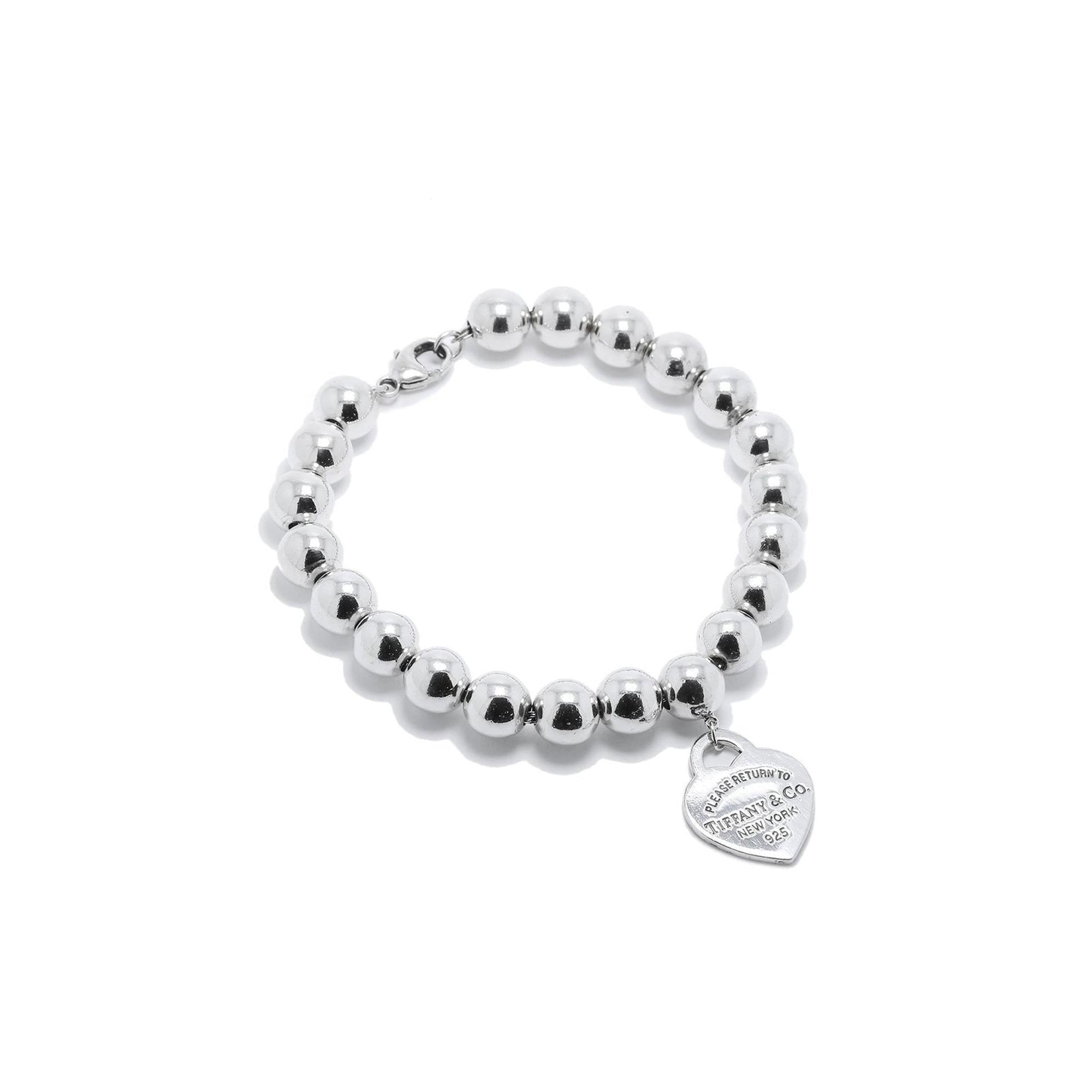 Tiffany & Co. Return to Tiffany Small Heart Tag Bead Bracelet