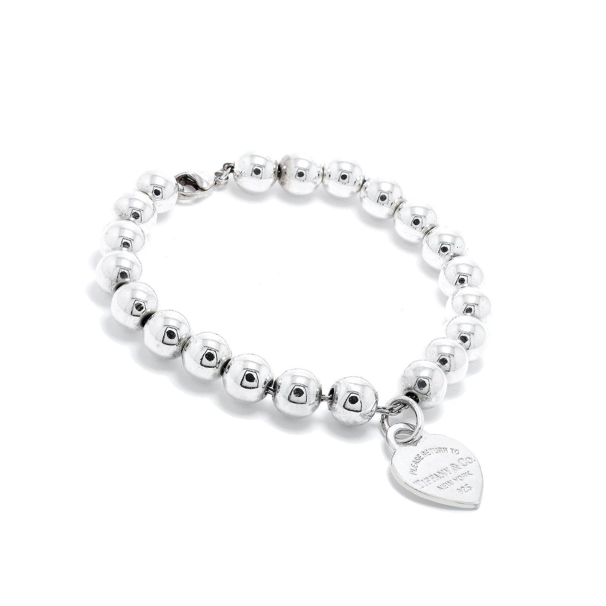 Tiffany & Co. Return to Tiffany Small Heart Tag Bead Bracelet