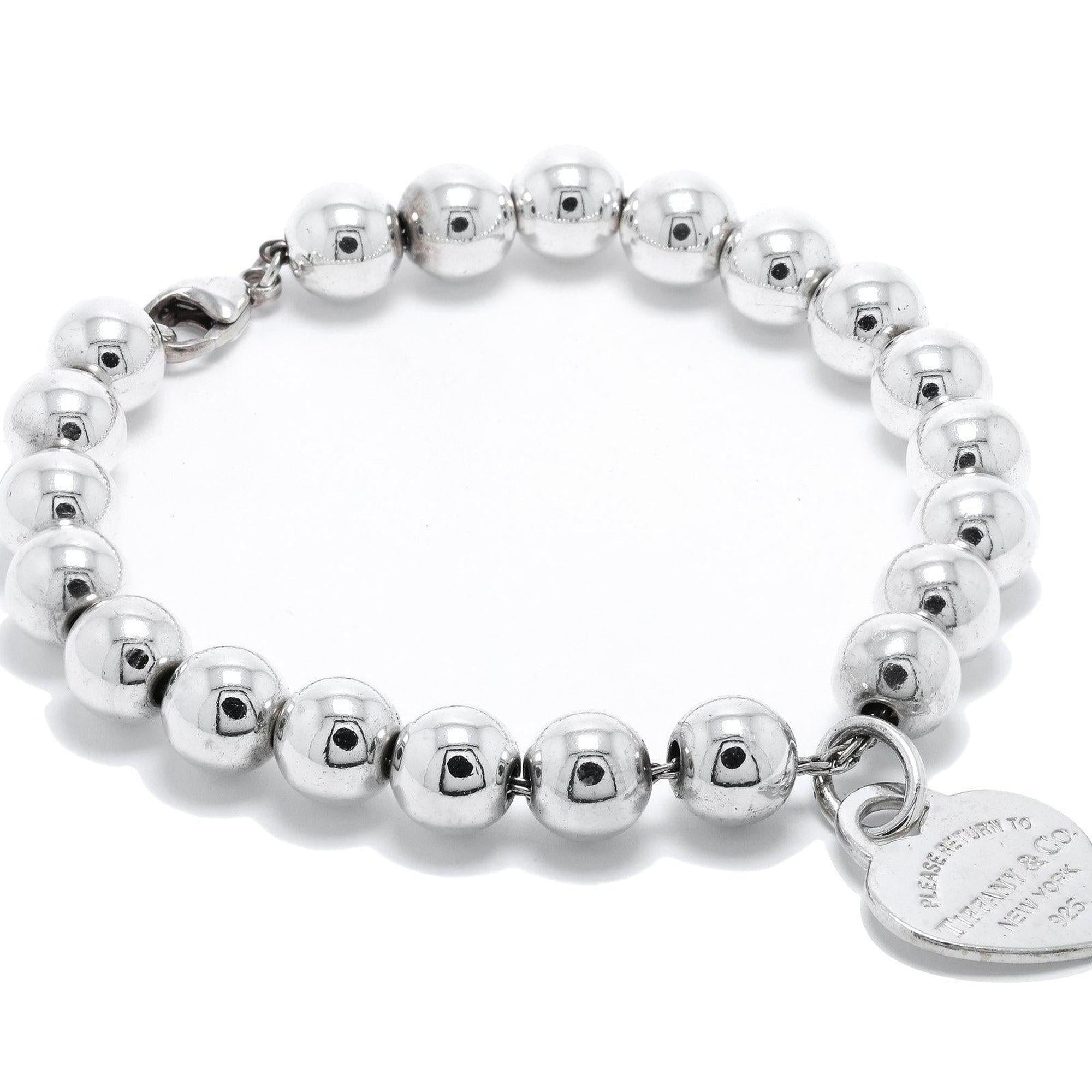 Tiffany & Co. Return to Tiffany Small Heart Tag Bead Bracelet