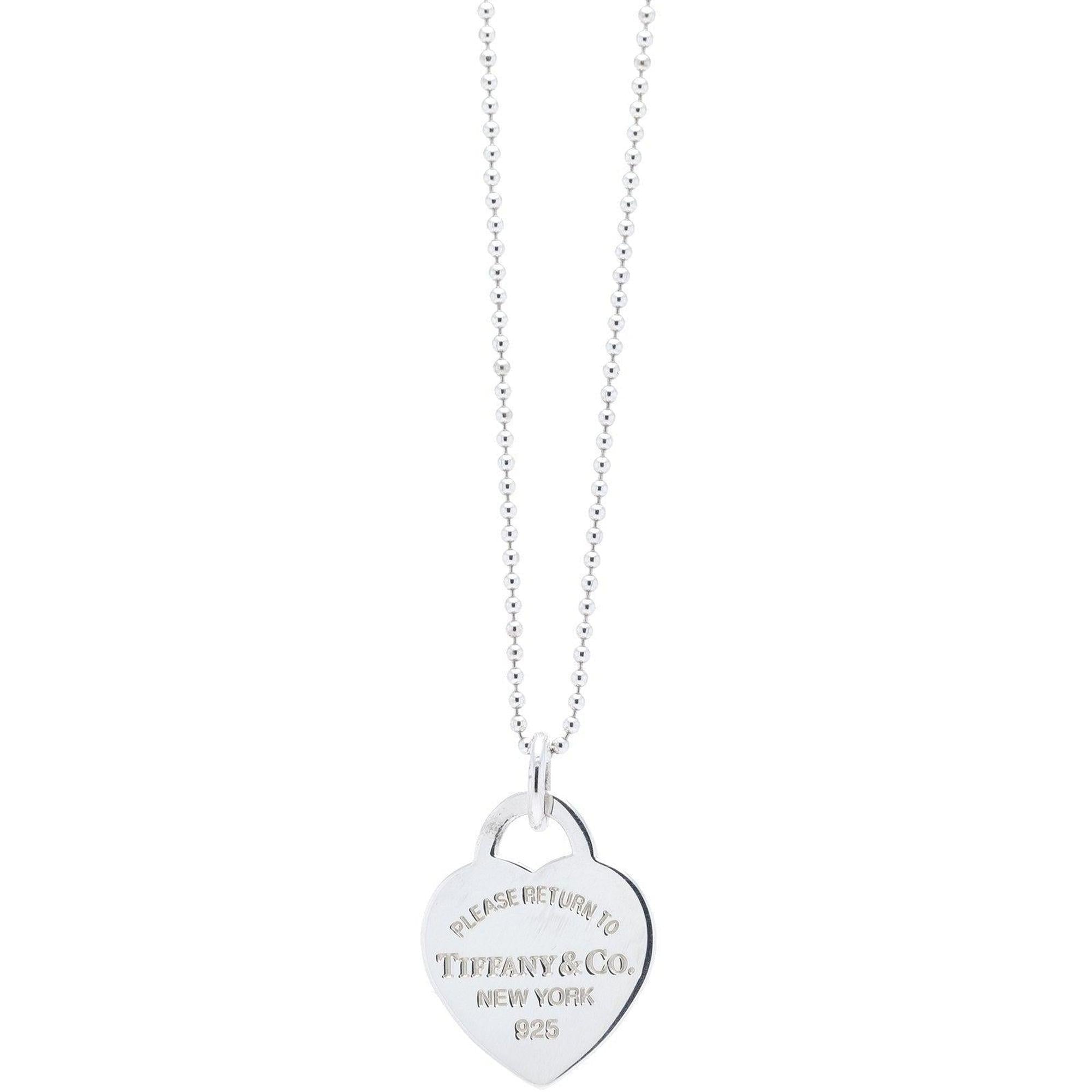 Tiffany & Co. Return to Tiffany Small Heart Tag Pendant Necklace