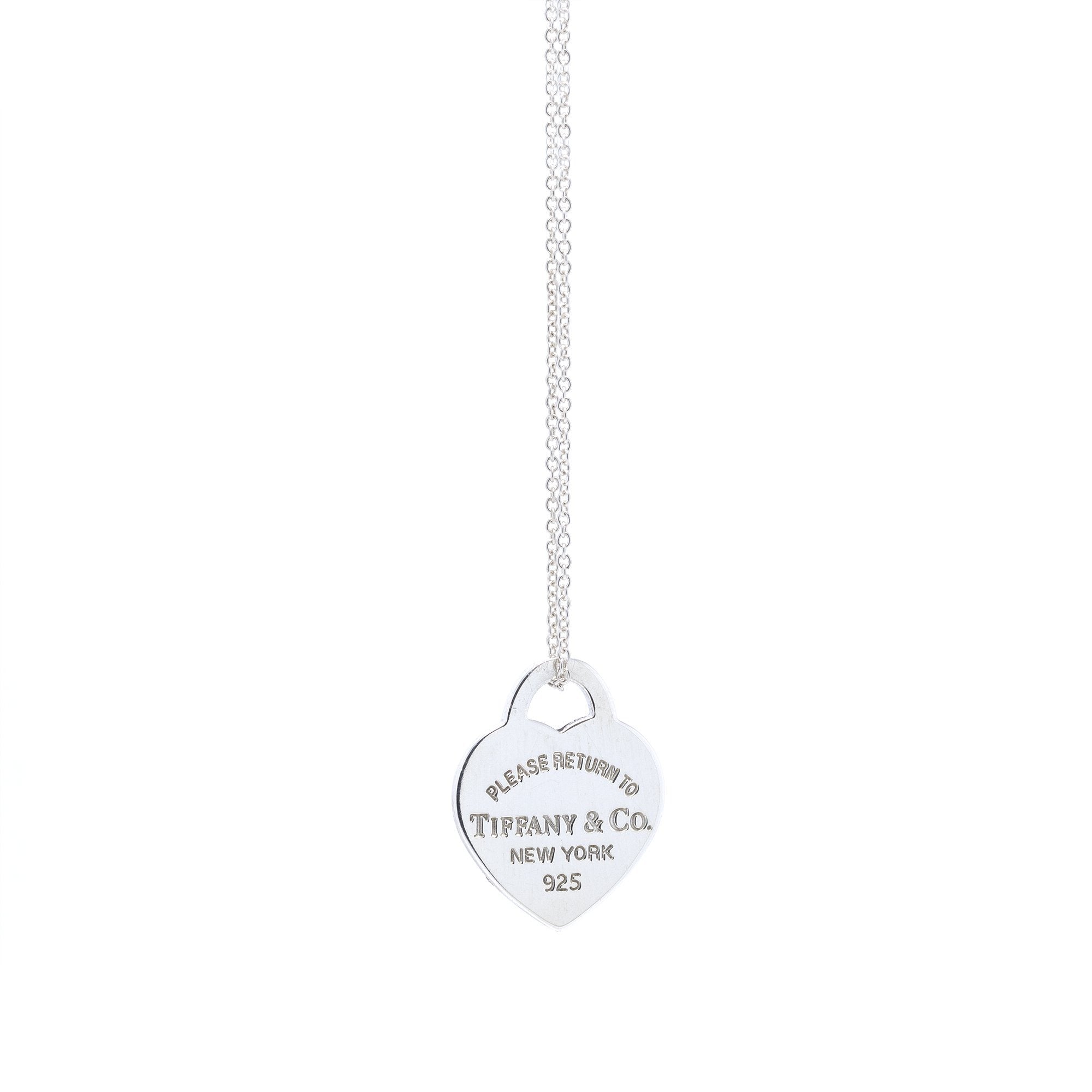 Tiffany & Co. Return to Tiffany Small Heart Tag Pendant Necklace