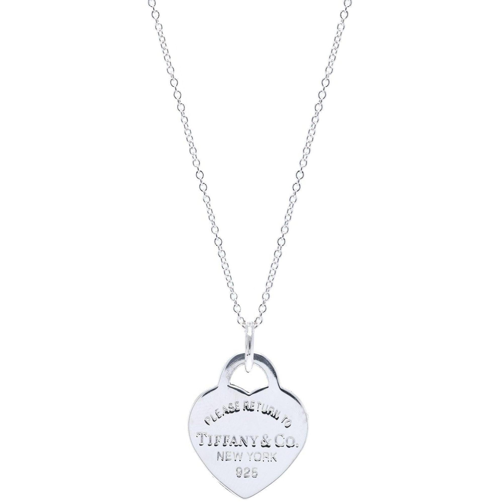 Tiffany & Co. Return to Tiffany Small Heart Tag Pendant Necklace