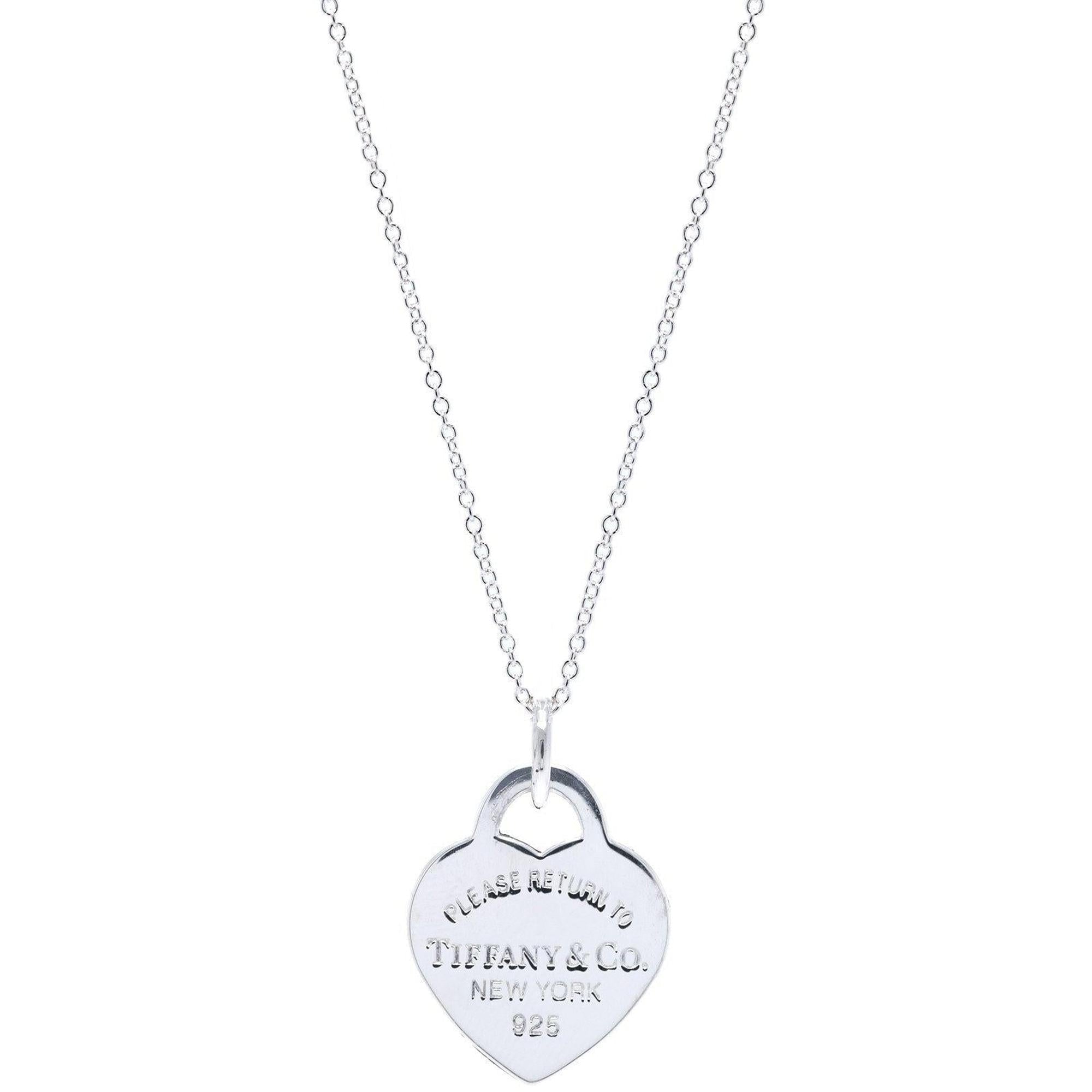 Tiffany & Co. Return to Tiffany Small Heart Tag Pendant Necklace