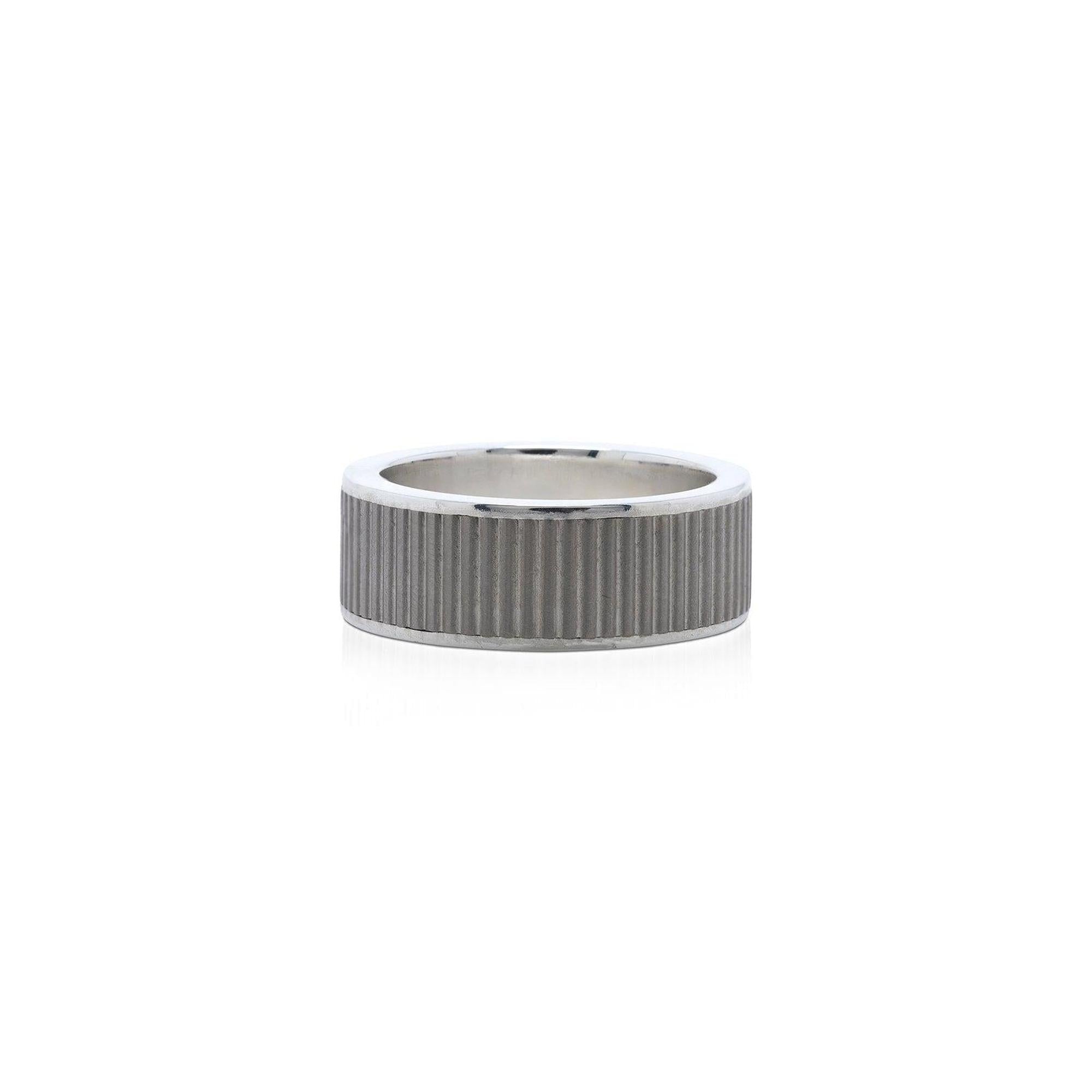 Tiffany & Co. Ribbed Band Ring