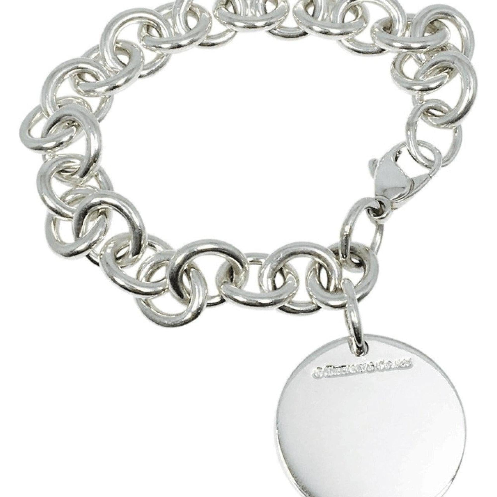 Tiffany & Co. Round Tag Charm Bracelet