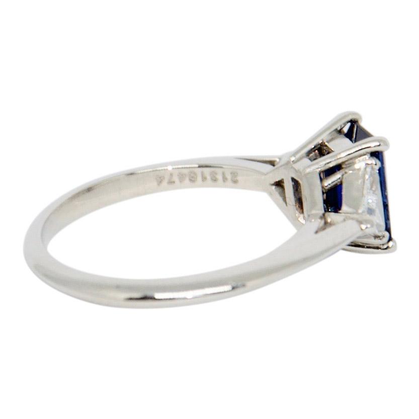 Tiffany & Co. Sapphire and Diamond Cocktail Ring