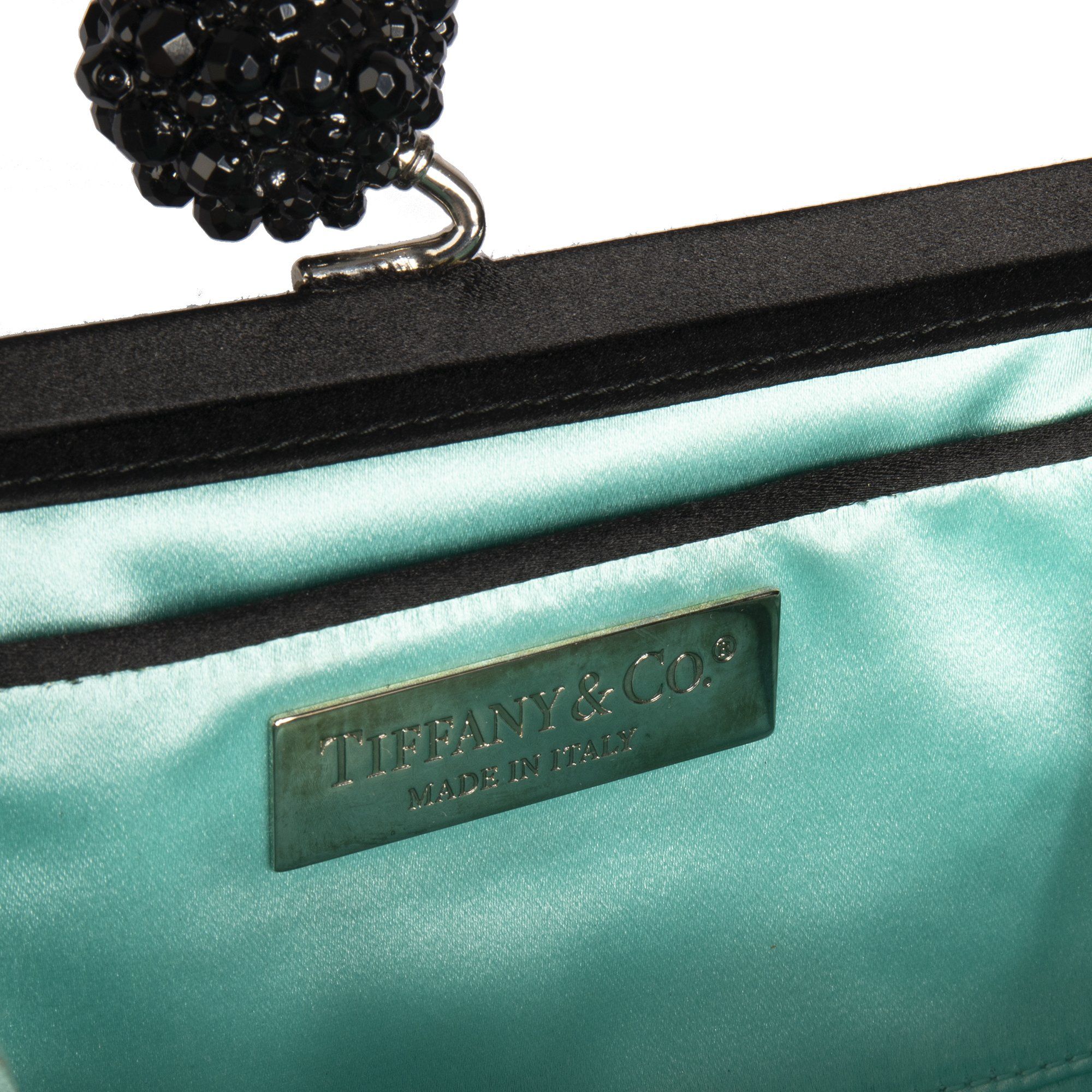 Tiffany & Co. Satin Frame Clutch