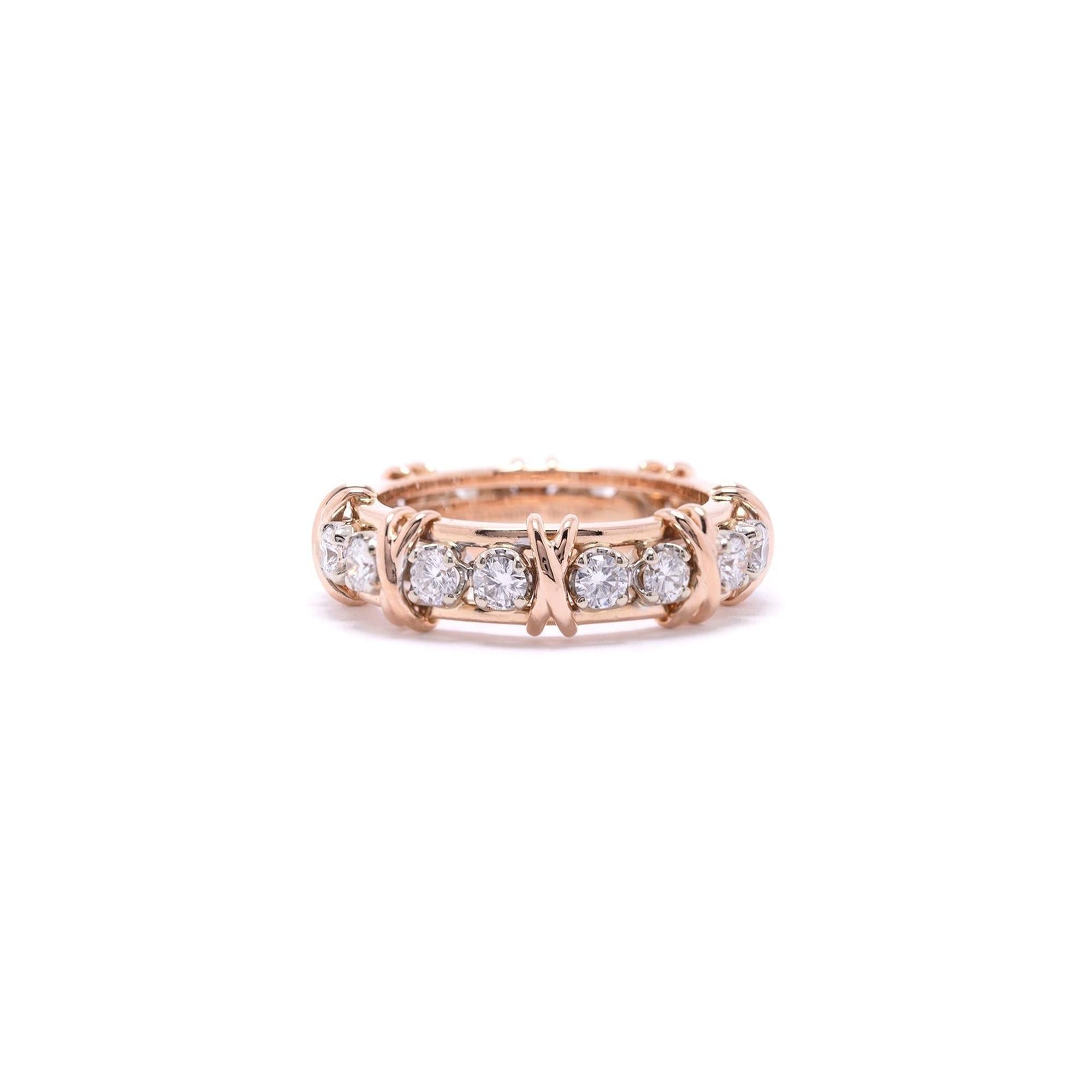 Tiffany & Co. Schlumberger Sixteen Stone Ring