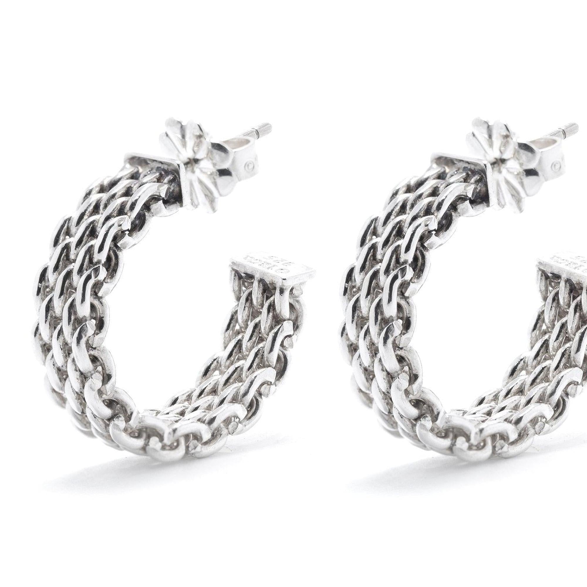 Tiffany & Co. Small Somerset Hoop Earrings