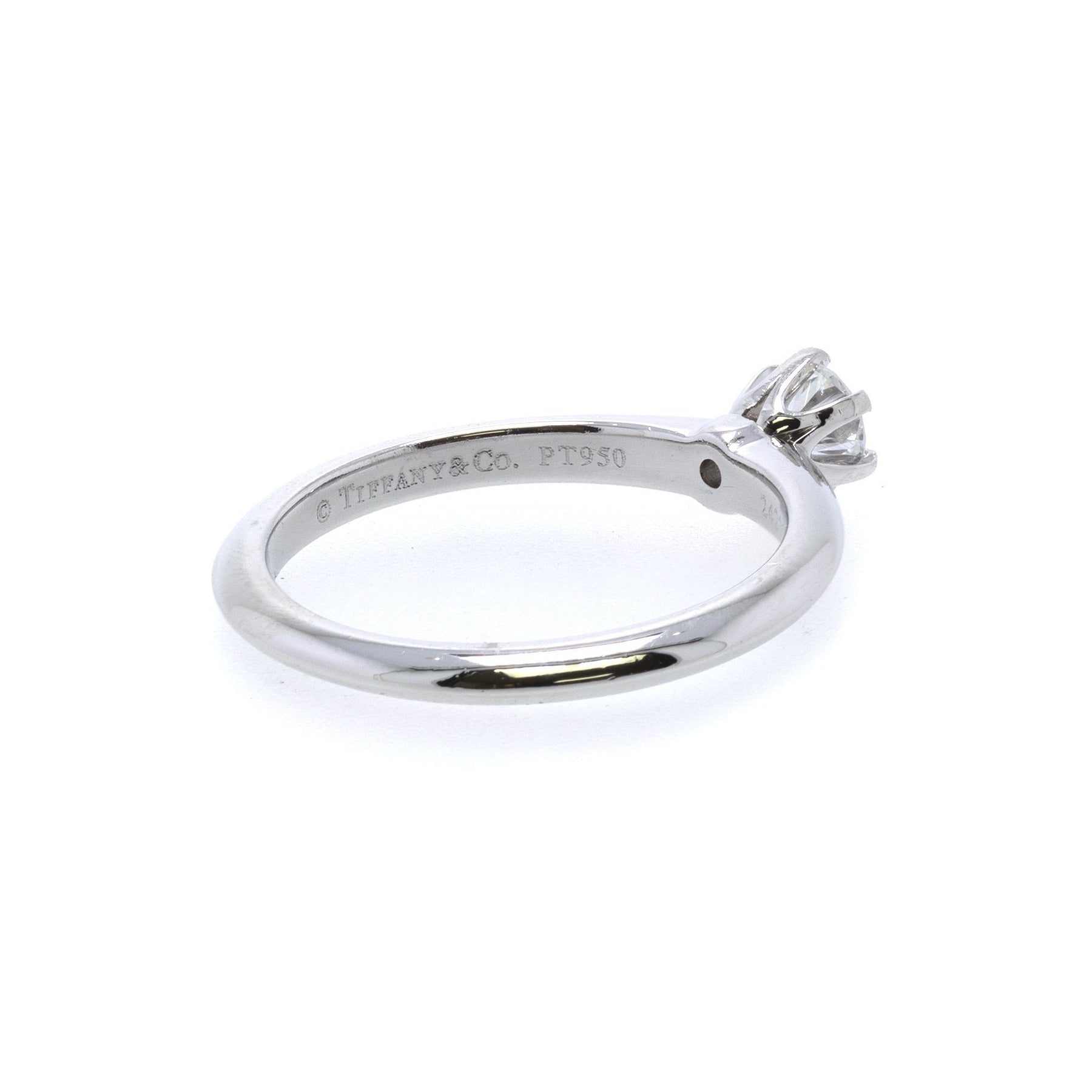 Tiffany & Co. Solitaire 0.31 ct. Round Diamond Engagement Ring