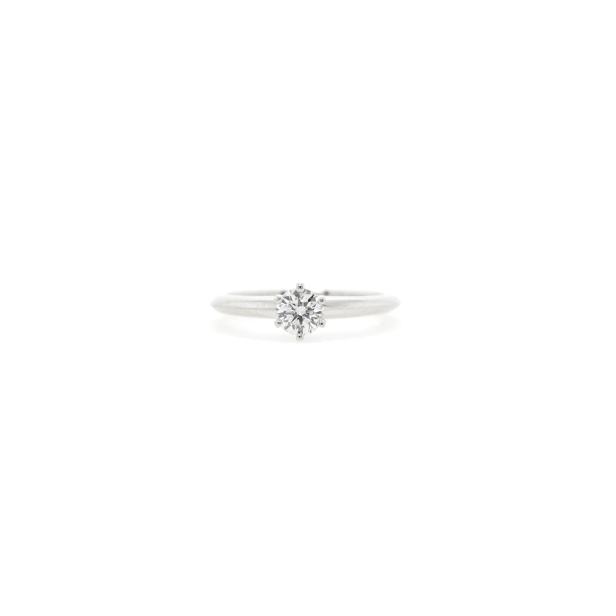 Tiffany & Co. Solitaire 0.43 ct. Diamond Engagement Ring