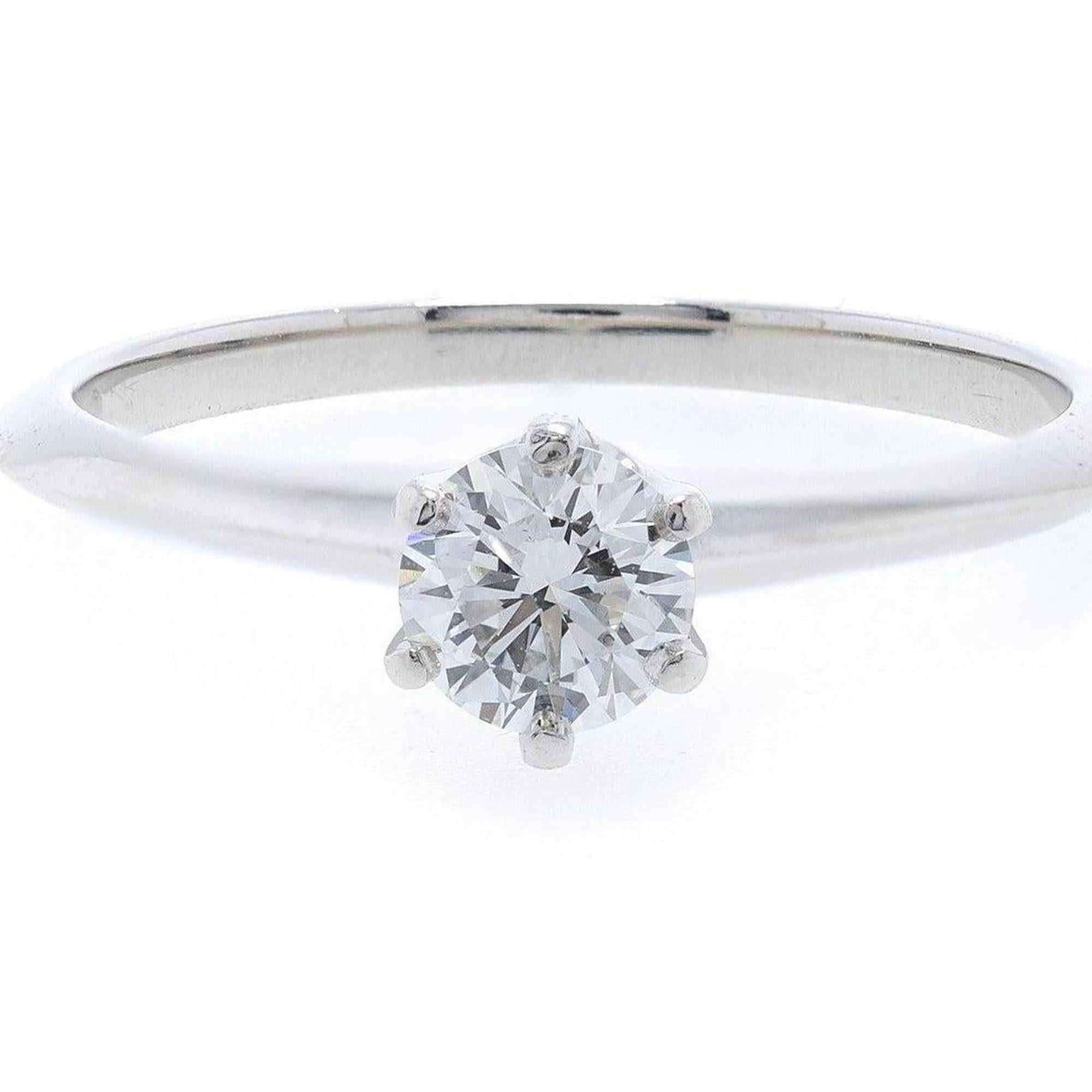 Tiffany & Co. Solitaire 0.44 ct. Round Diamond Engagement Ring