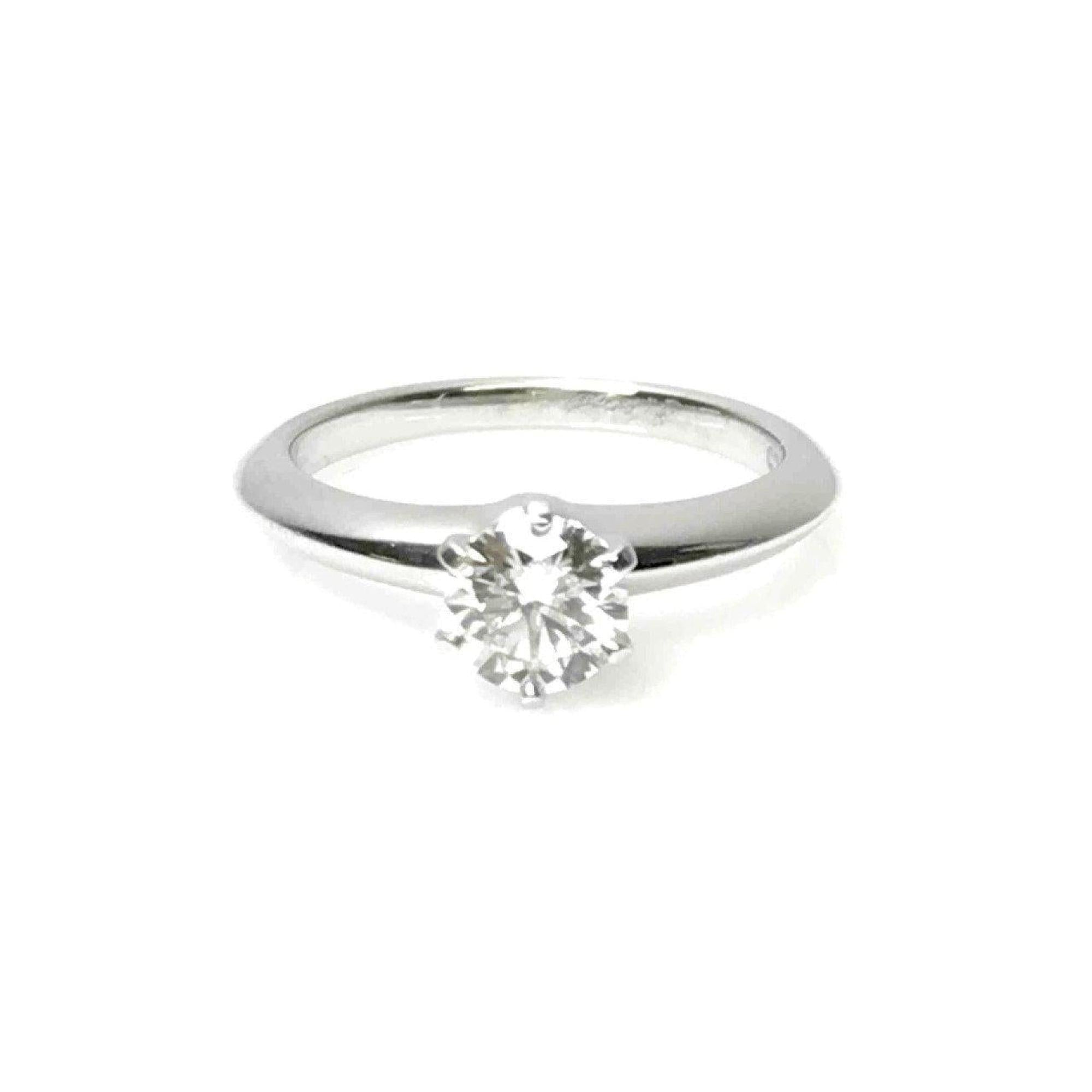 Tiffany & Co. Solitaire 0.71ct Round Diamond Engagement Ring