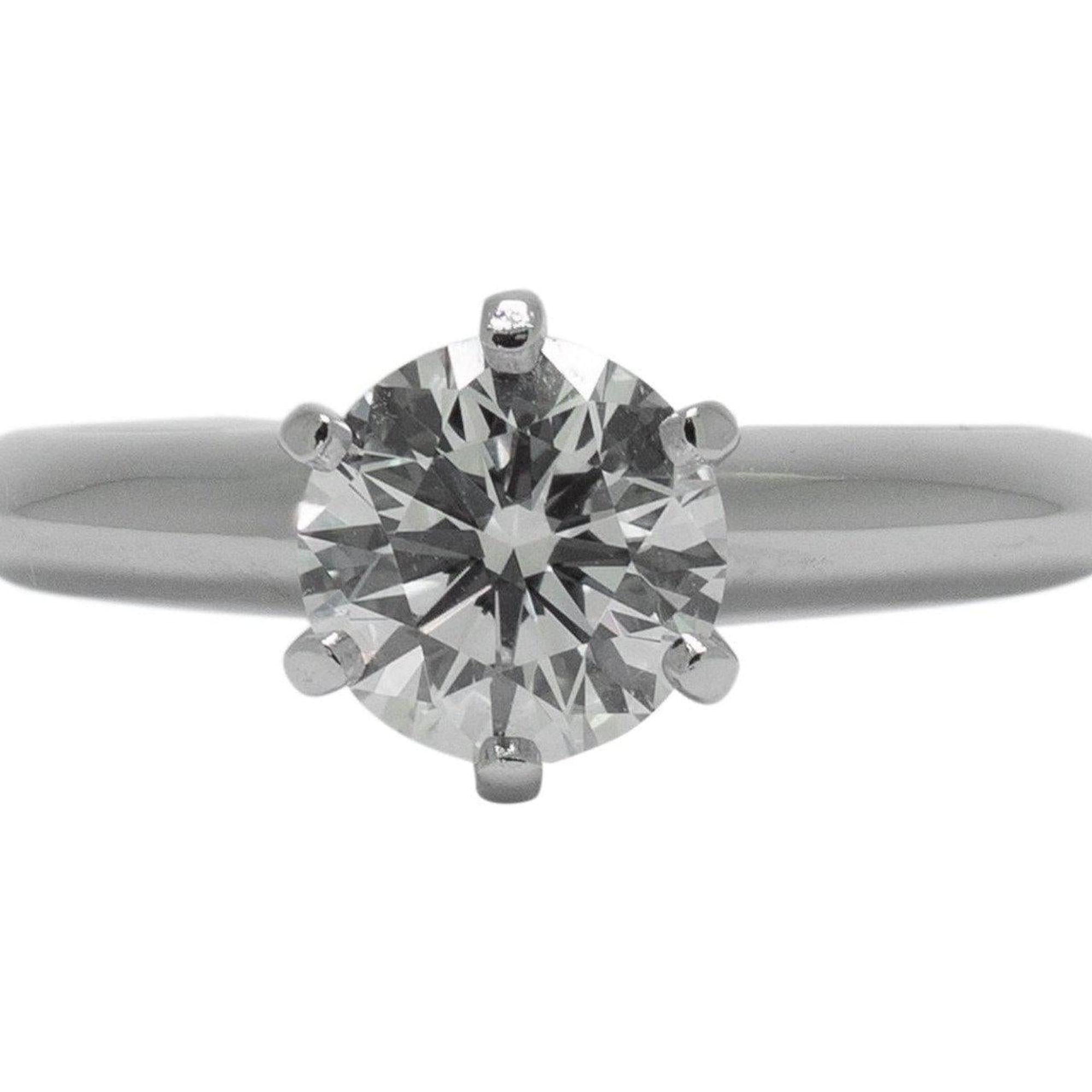 Tiffany & Co. Solitaire 0.91ct Round Diamond Engagement Ring