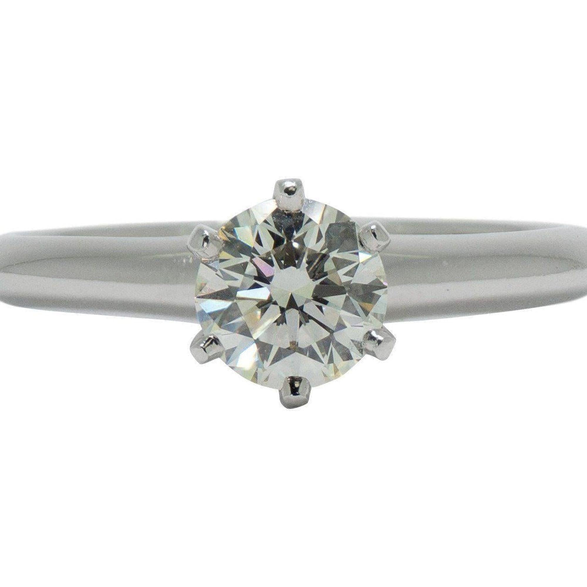 Tiffany & Co. Solitaire 0.92ct Round Diamond Engagement Ring