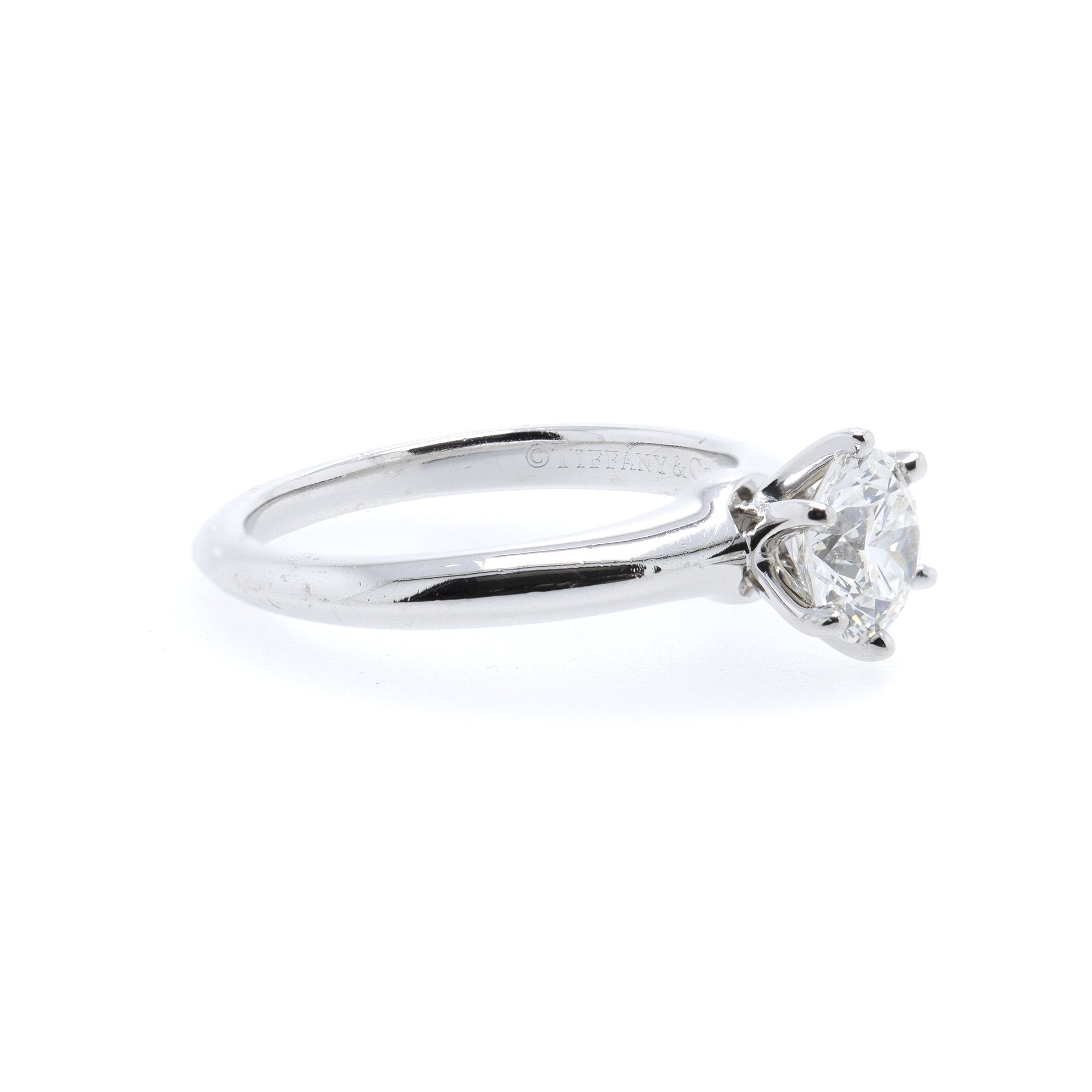 Tiffany & Co. Solitaire 1.01 ct. Diamond Engagement Ring