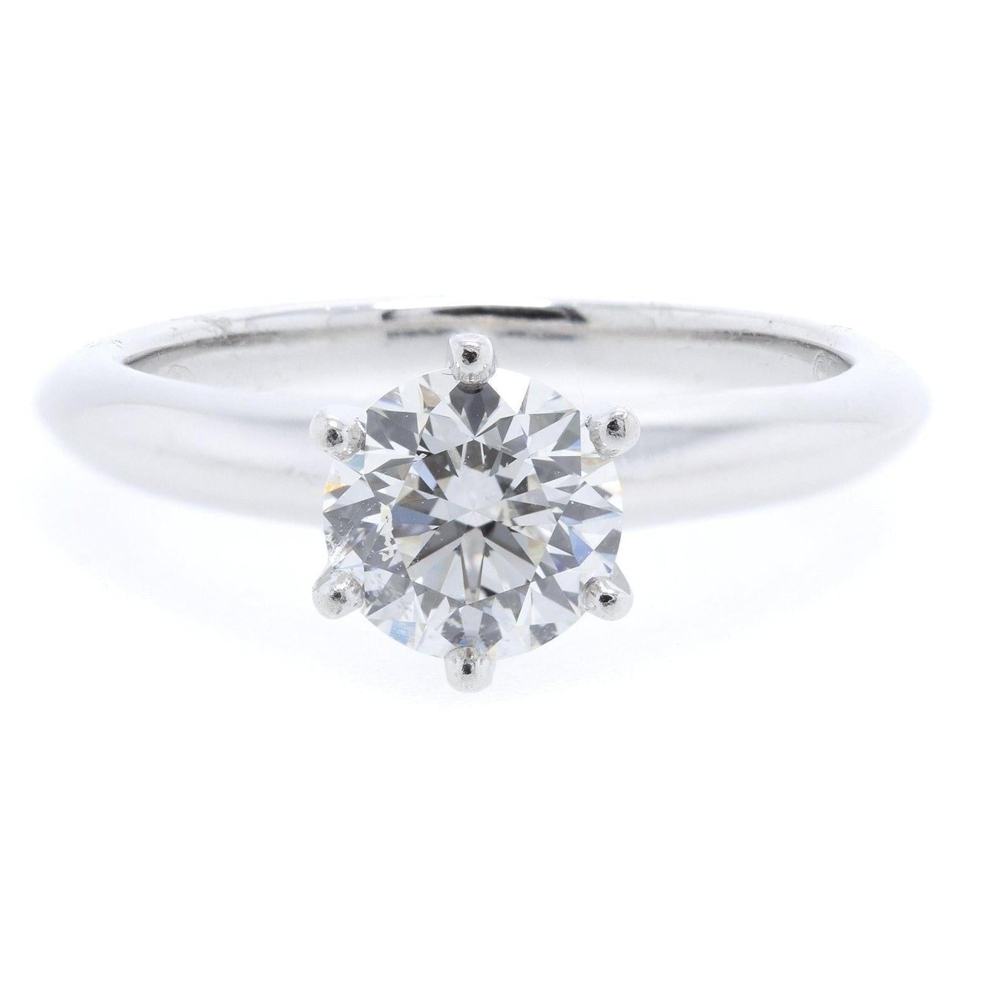 Tiffany & Co. Solitaire 1.01 ct. Diamond Engagement Ring