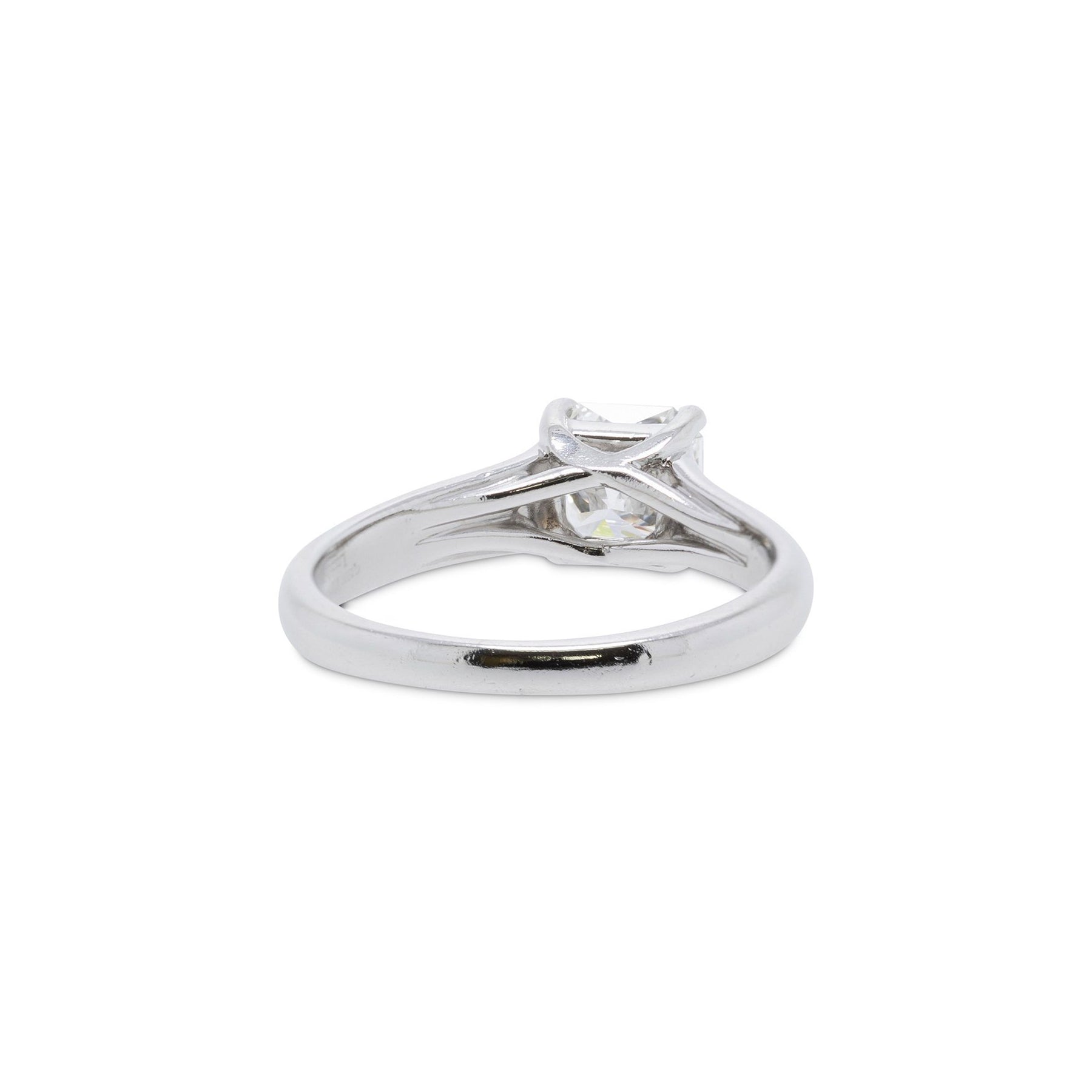 Tiffany & Co. Solitaire 1.02 ct. Lucida Diamond Engagement Ring