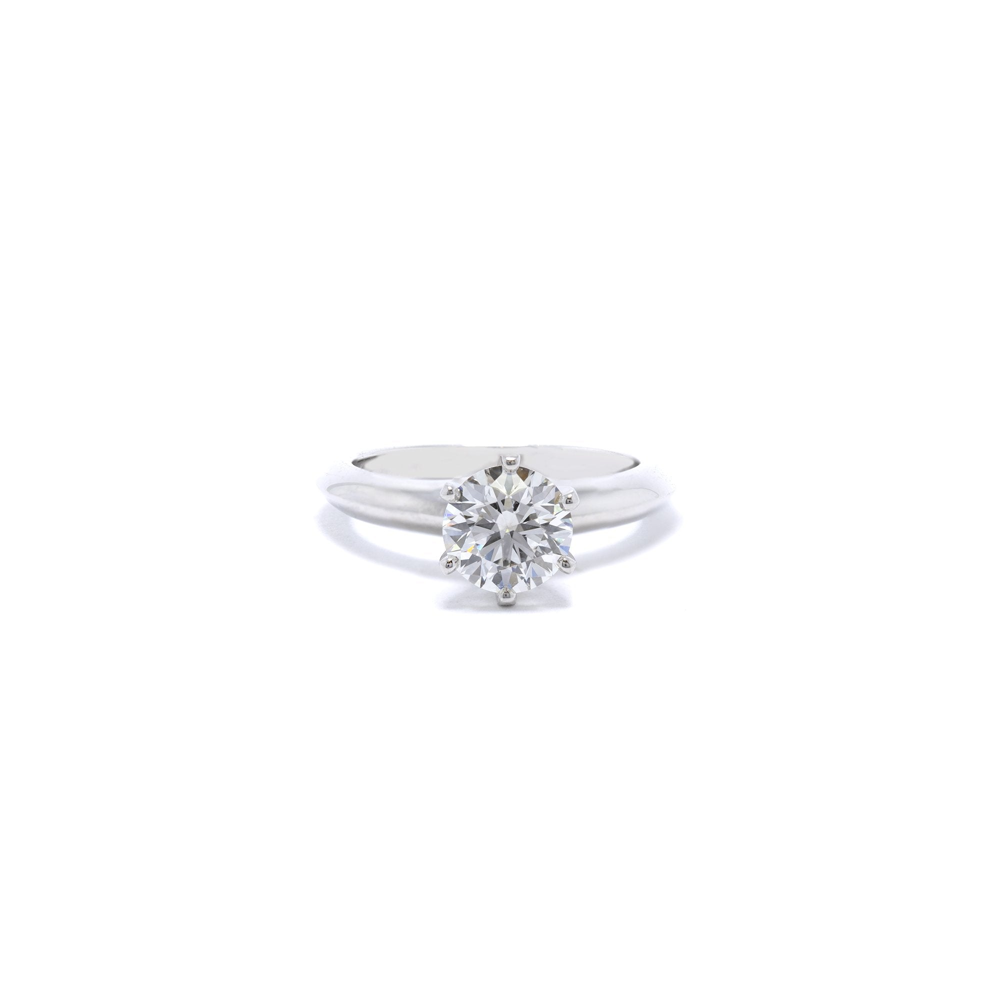 Tiffany & Co. Solitaire 1.06 ct. Diamond Engagement Ring