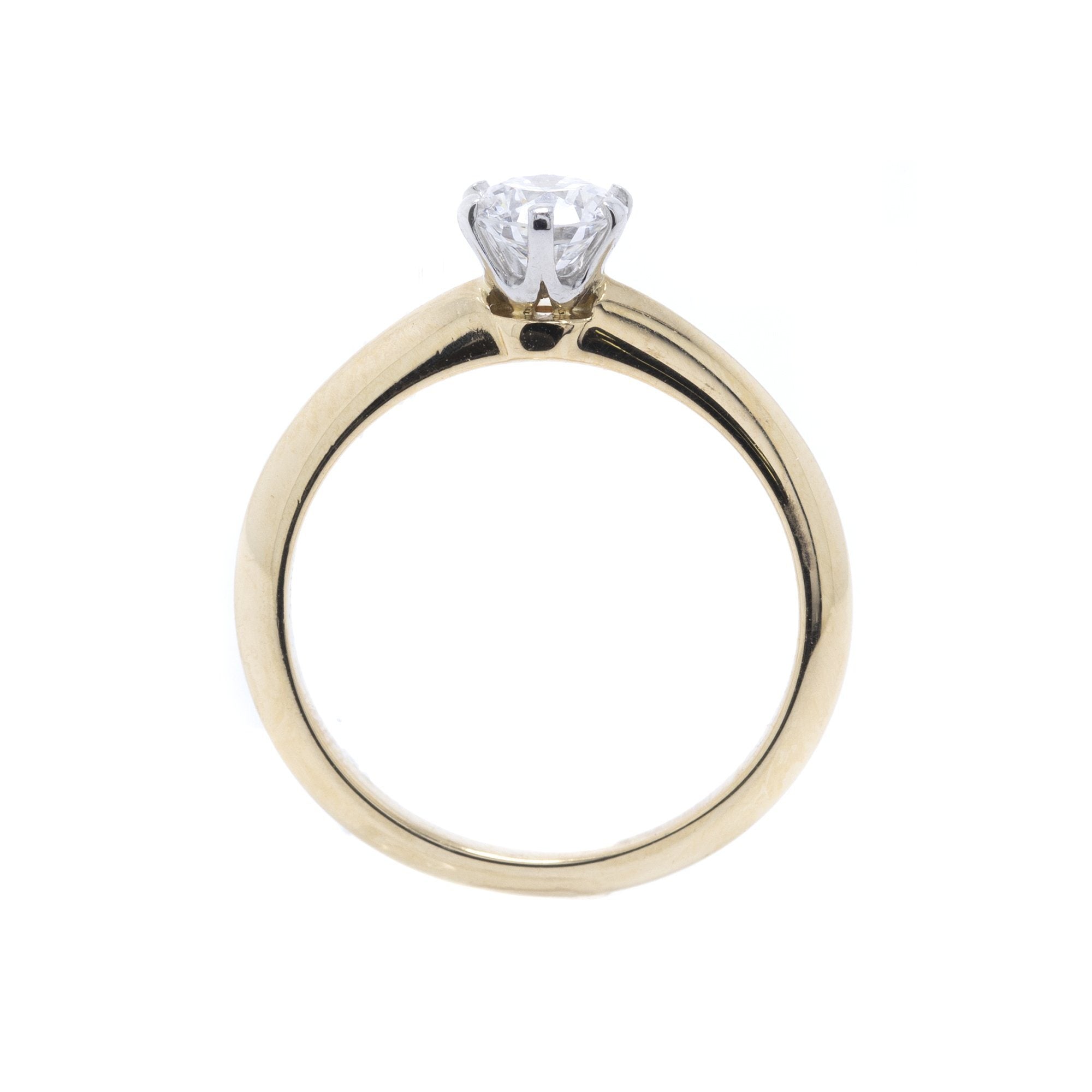 Tiffany & Co. Solitaire Diamond Engagement Ring