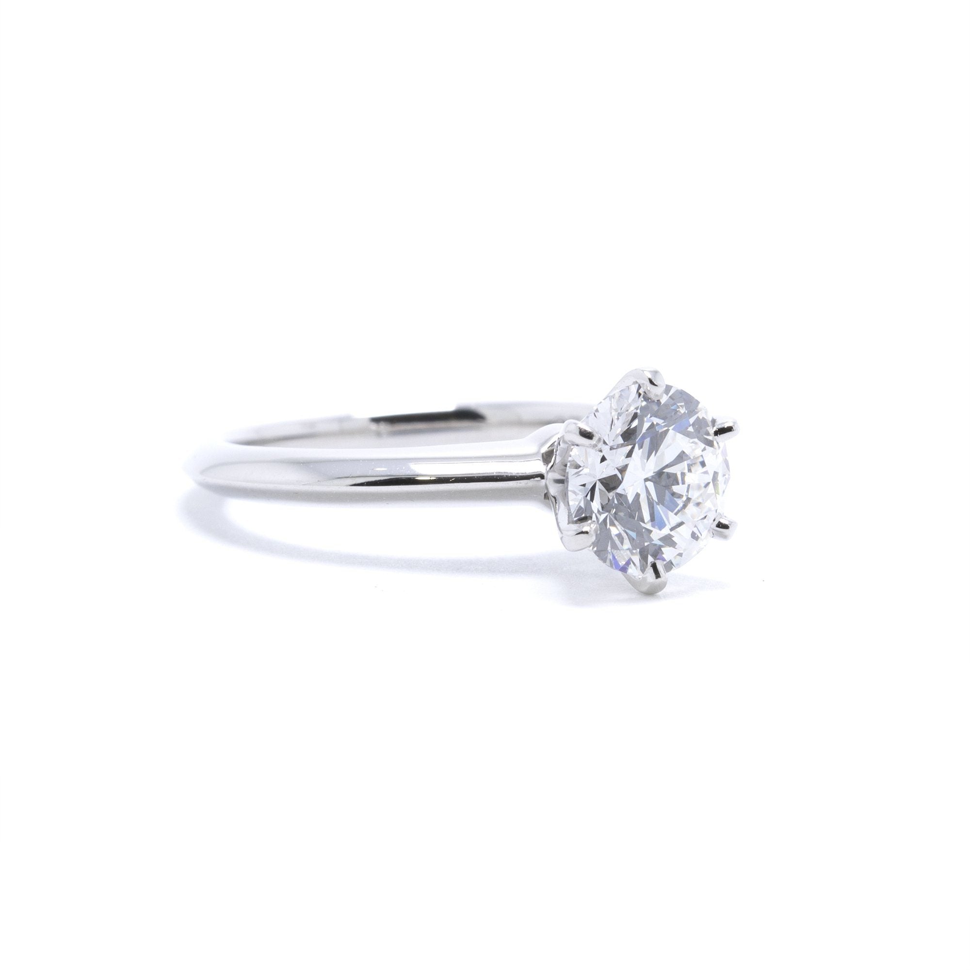Tiffany & Co. Solitaire Diamond Engagement Ring