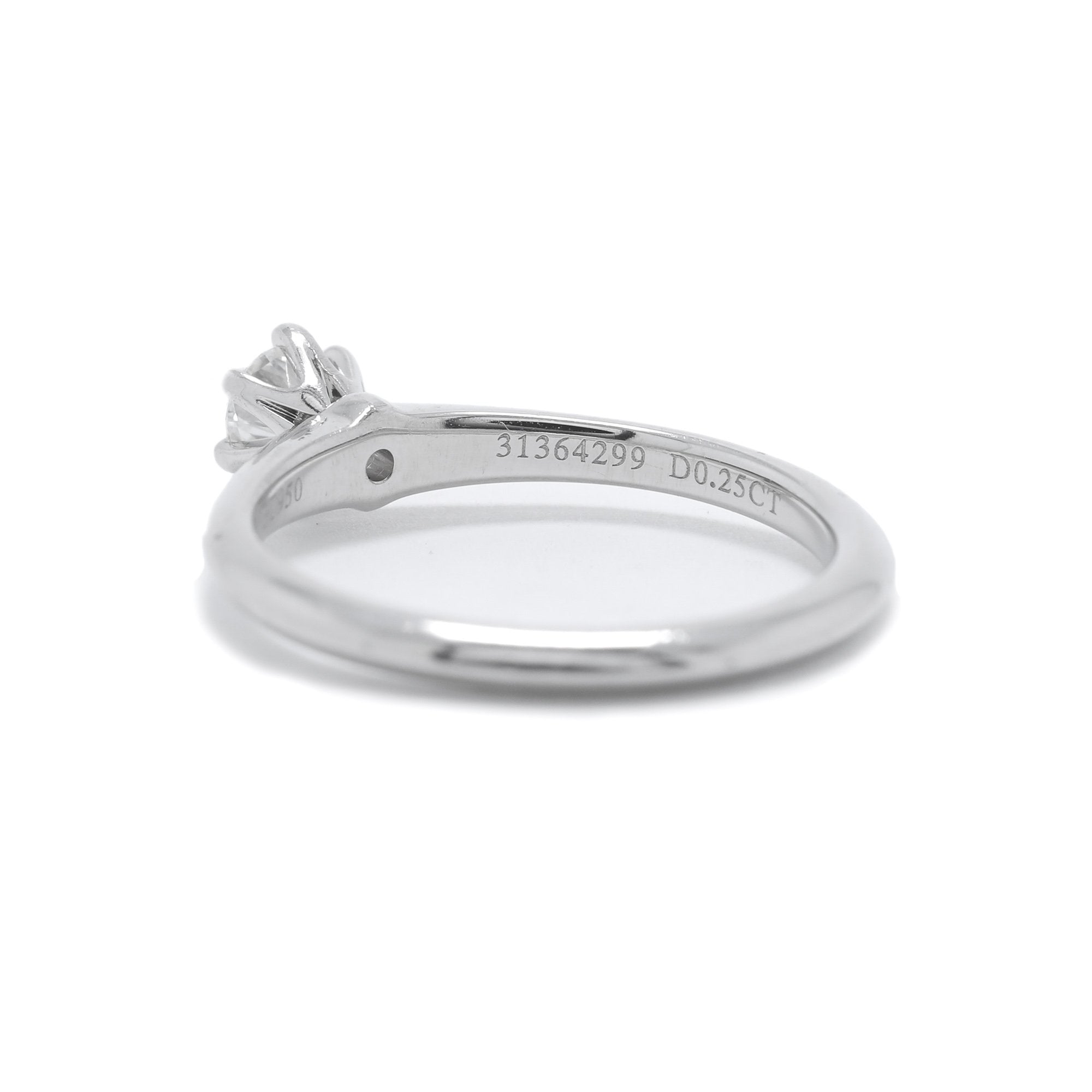 Tiffany & Co. Solitaire Diamond Engagement Ring