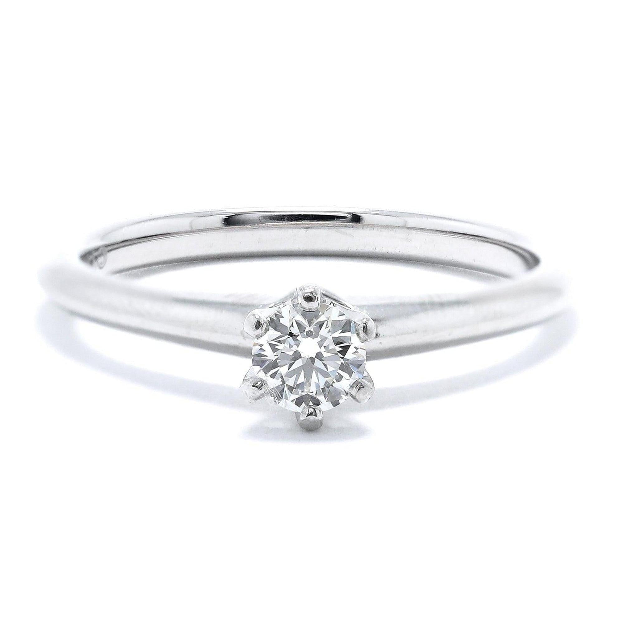 Tiffany & Co. Solitaire Diamond Engagement Ring