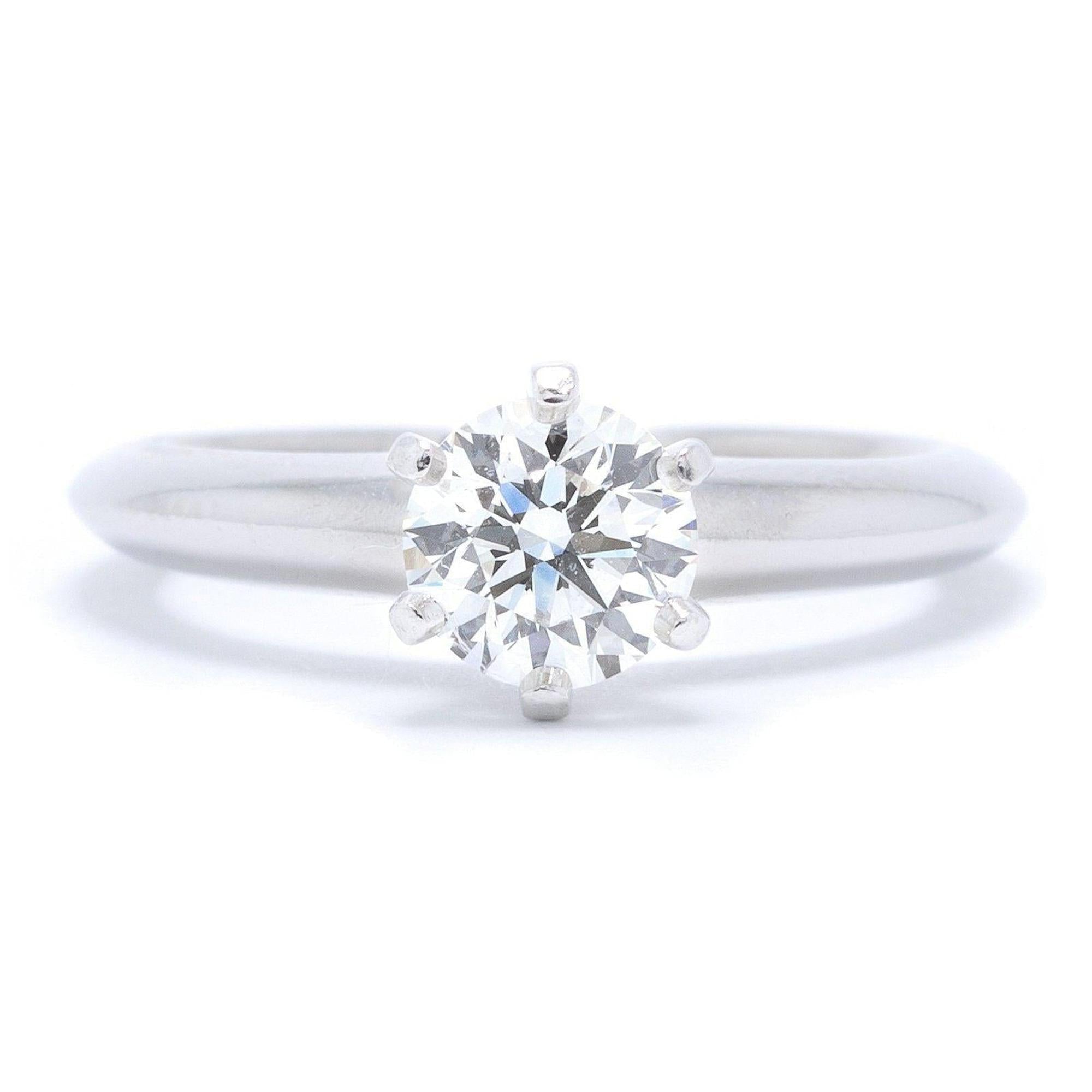 Tiffany & Co. Solitaire Diamond Engagement Ring