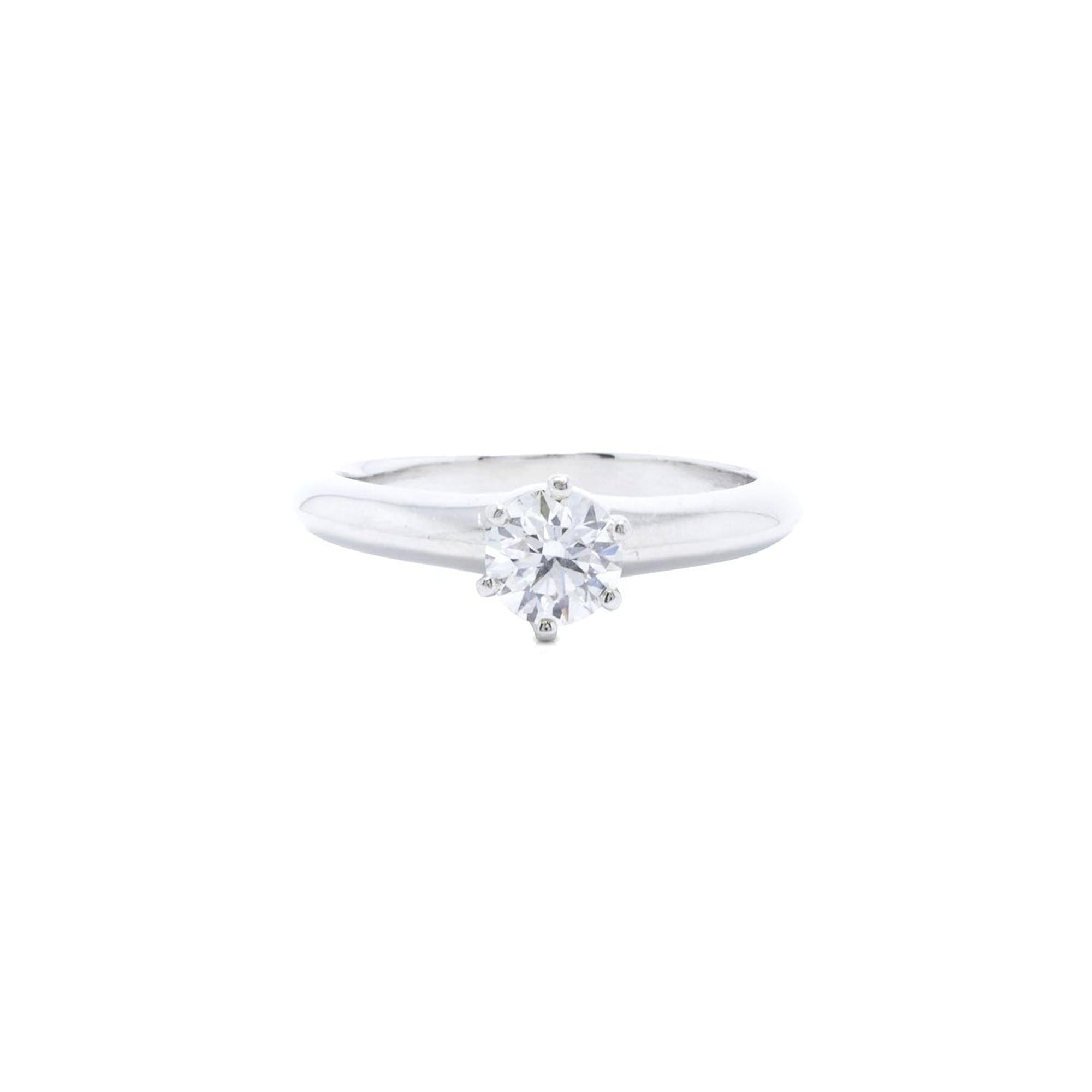 Tiffany & Co. Solitaire Diamond Engagement Ring