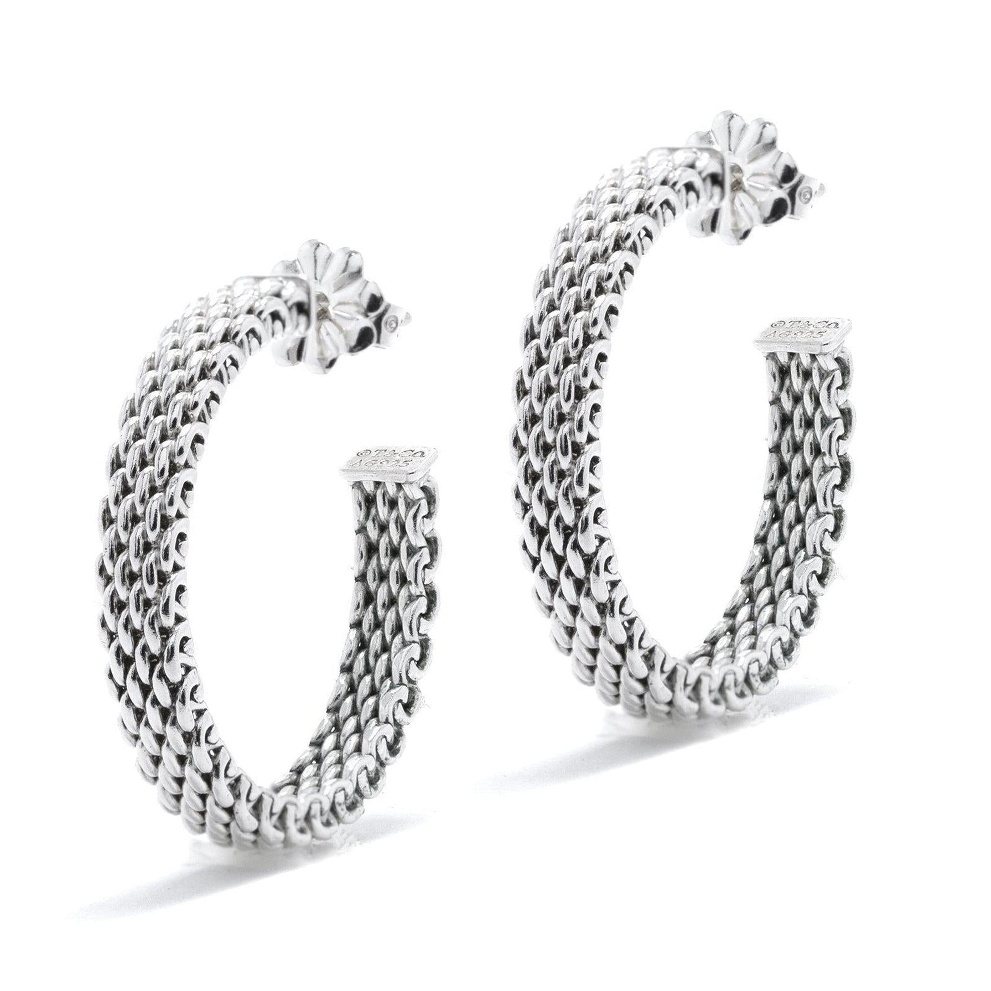Tiffany & Co. Somerset Hoop Earrings