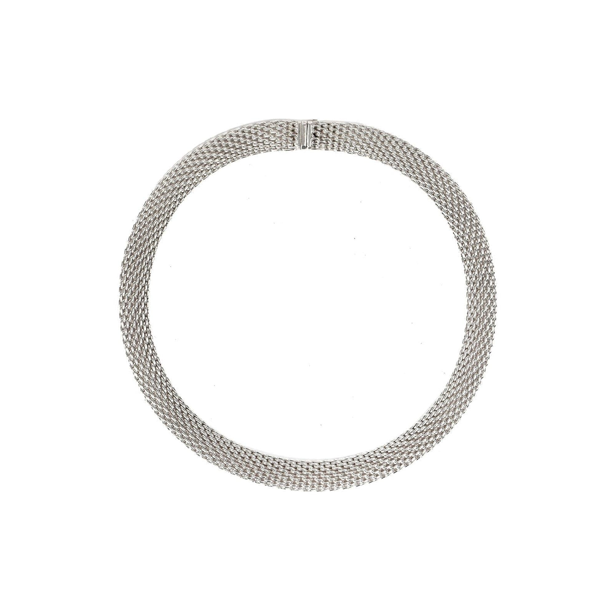 Tiffany & Co. Somerset Mesh Collar Necklace