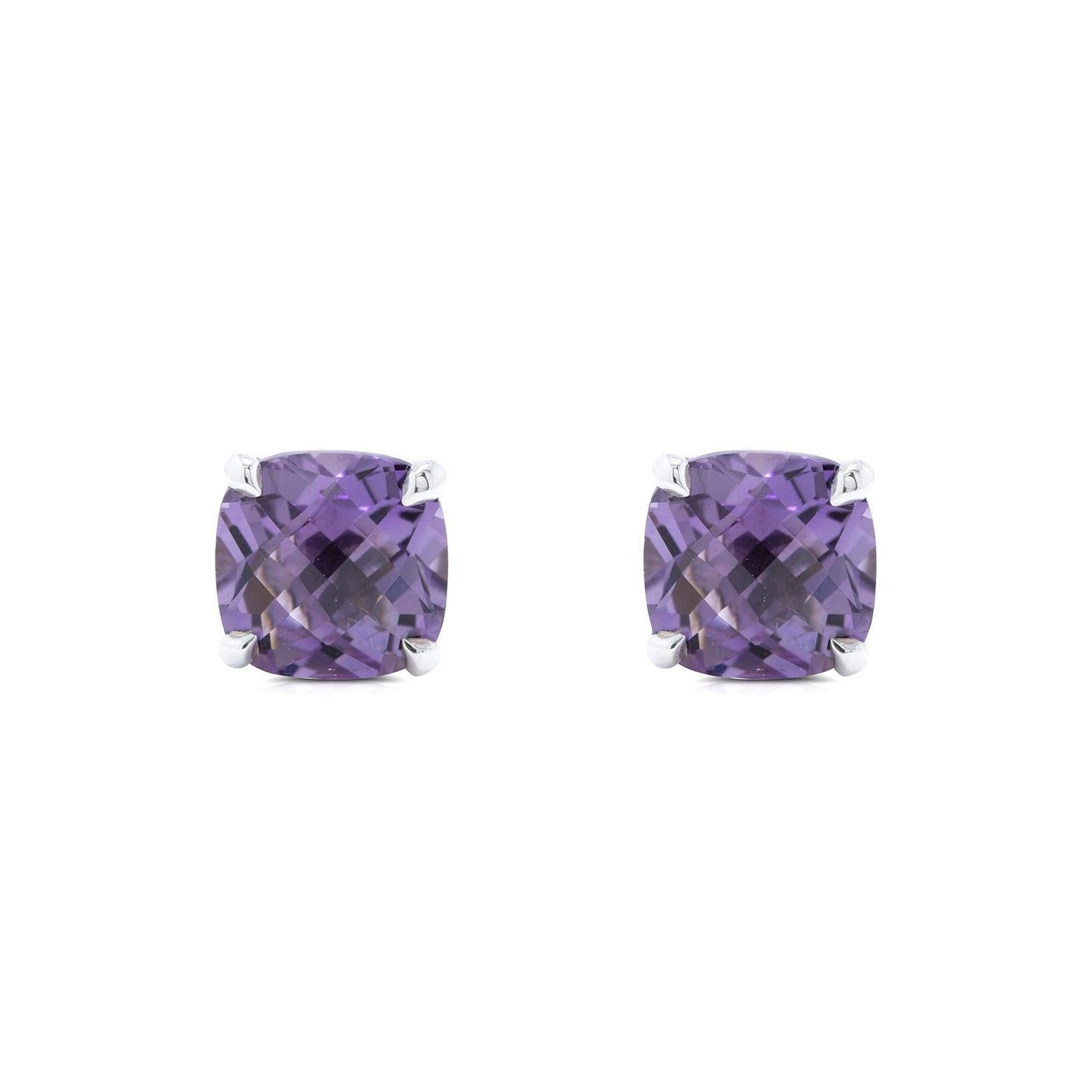 Tiffany & Co. Sparklers Amethyst Stud Earrings