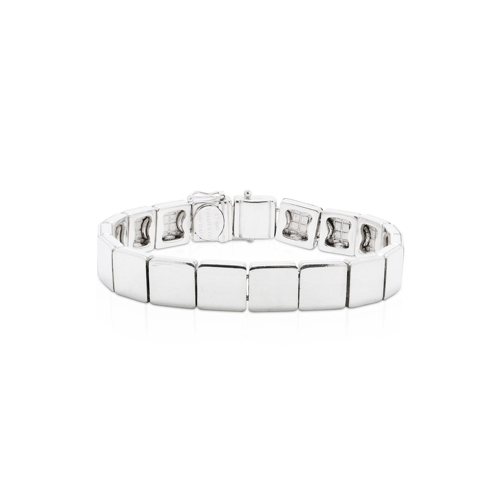 Tiffany & Co. Square Tile Bracelet
