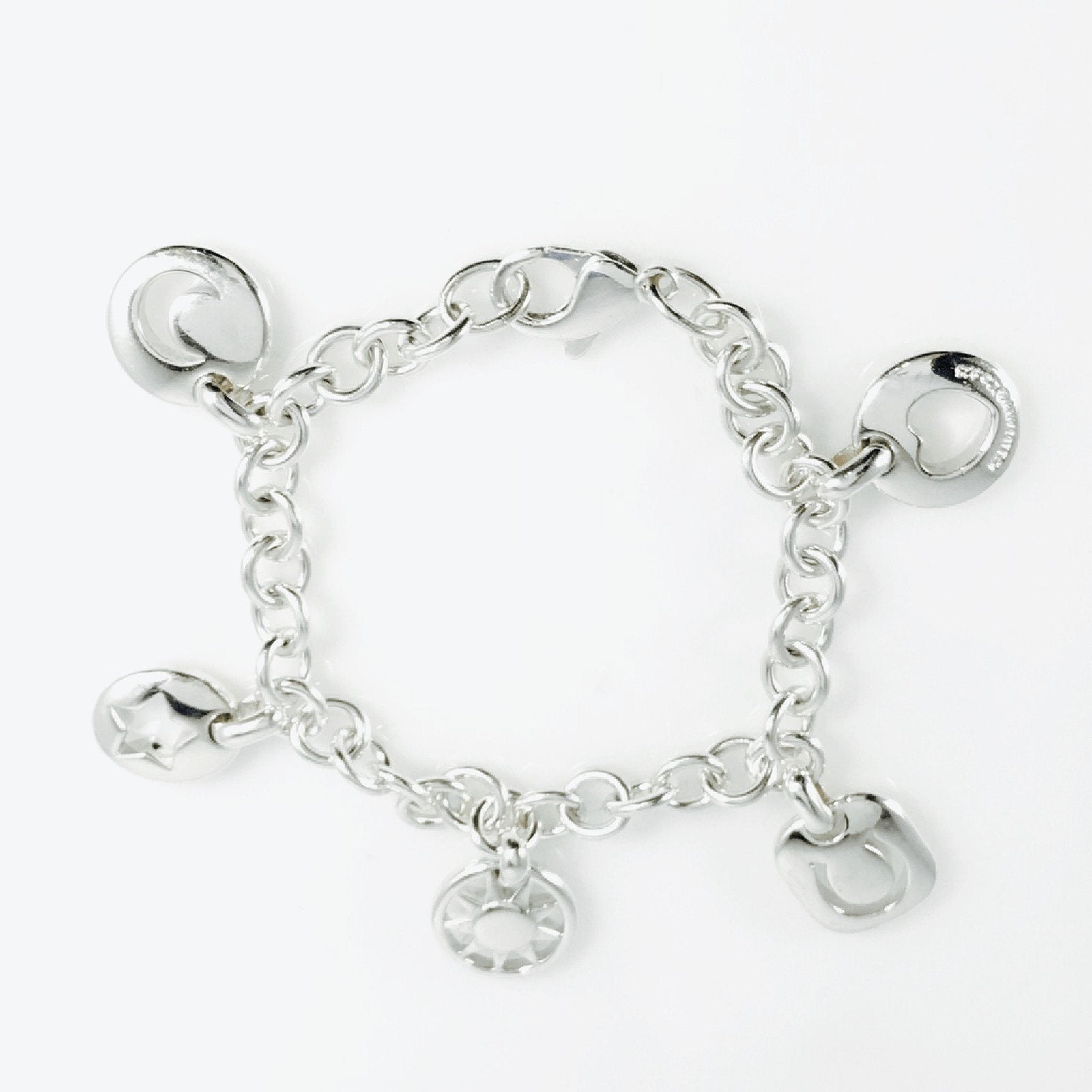 Tiffany & Co. Stencil Charms Bracelet