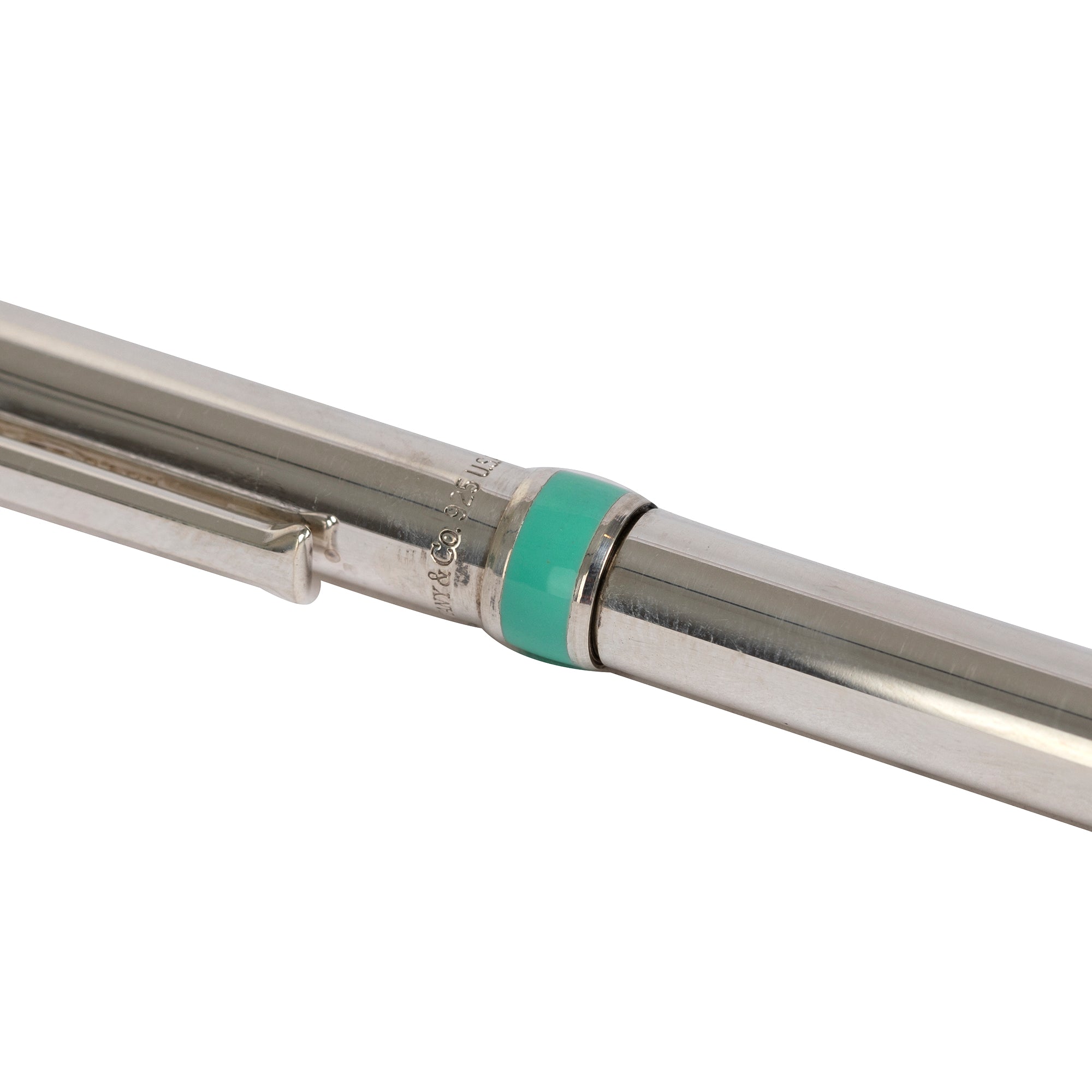 Tiffany & Co. Sterling Silver T-Clip Retractable Ballpoint Pen