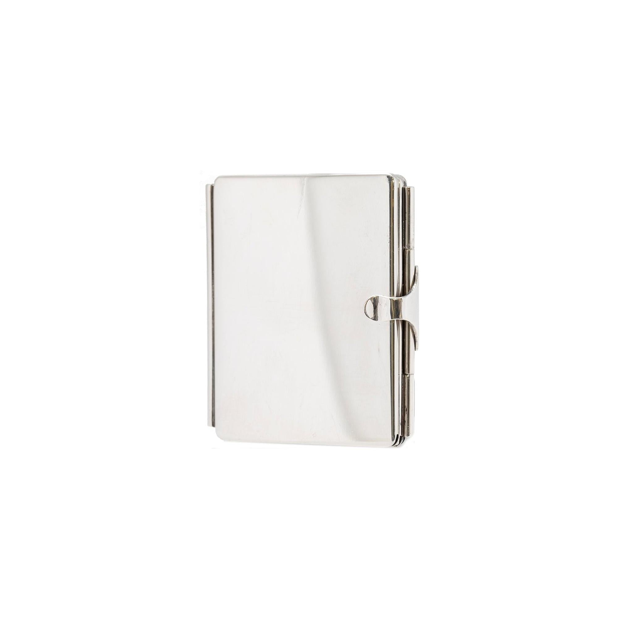 Tiffany & Co. Sterling Silver Traveling Triple Picture Frame