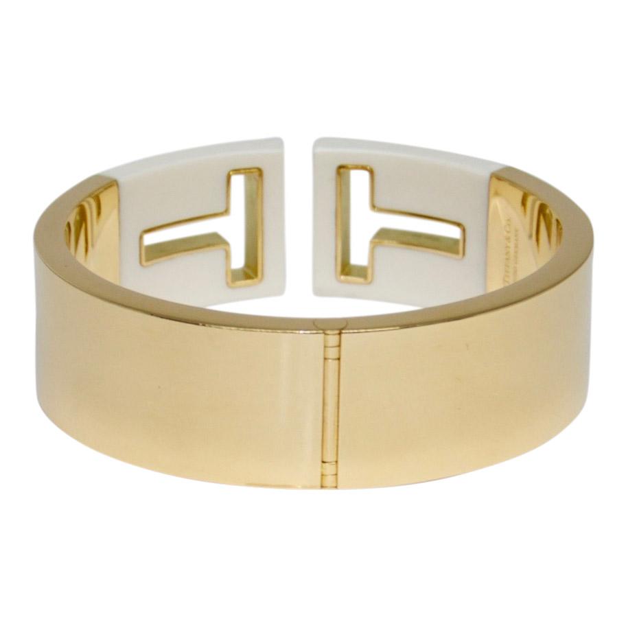 Tiffany & Co. T Cutout Hinged Cuff Bracelet