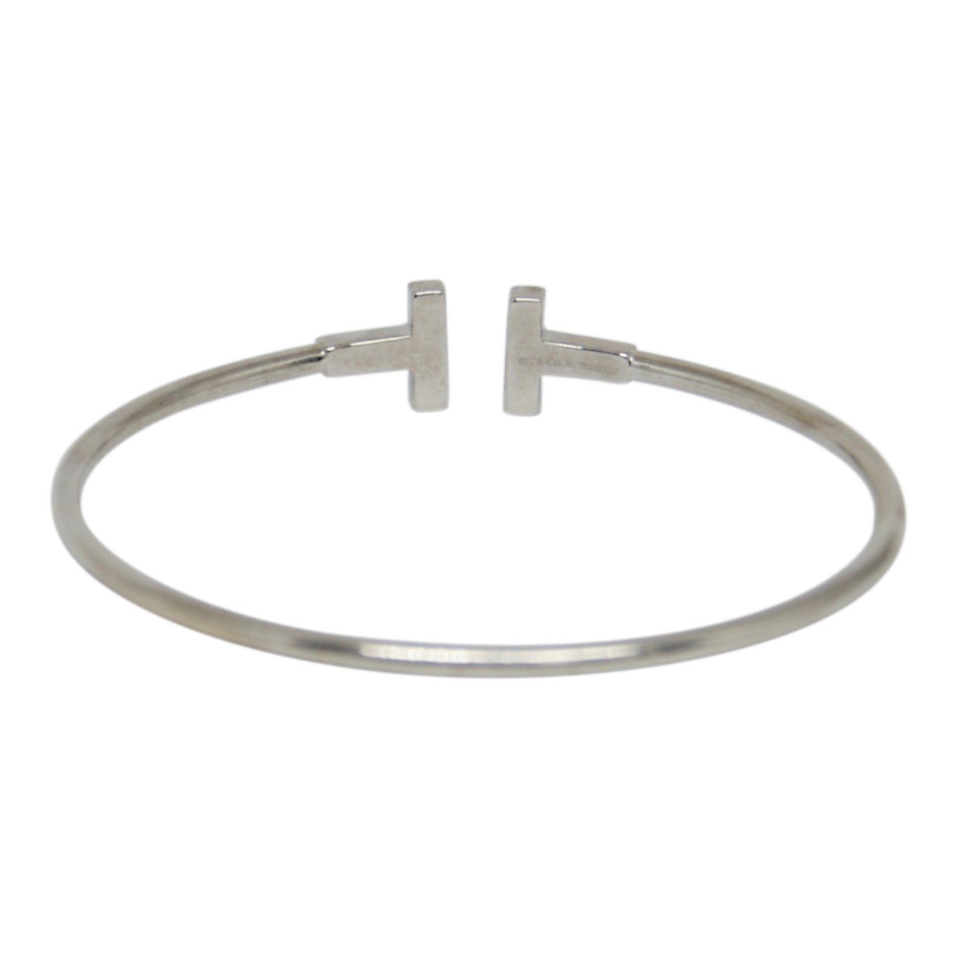 Tiffany & Co. T Wire Bracelet with Diamonds