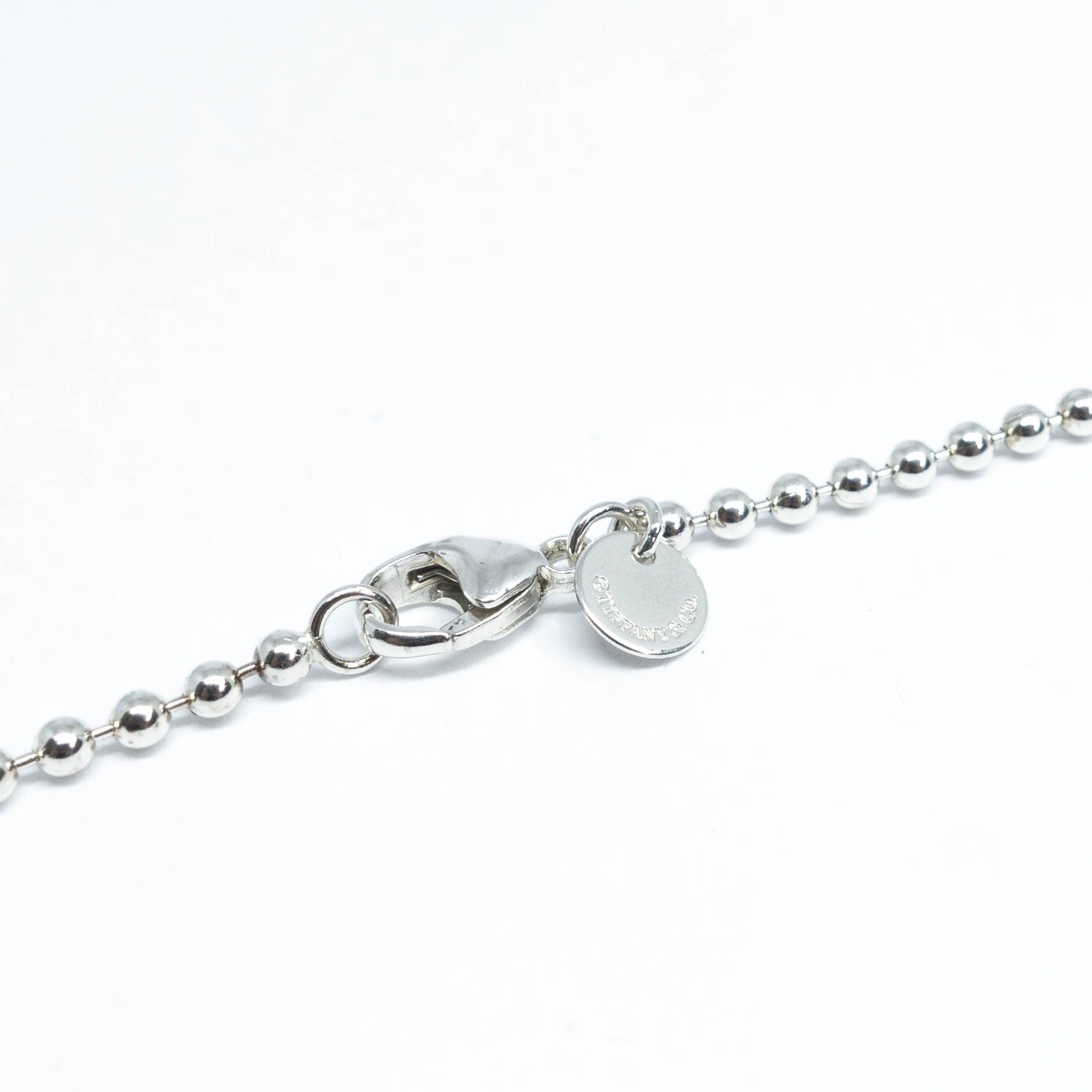 Tiffany & Co. Titanium Atlas Pendant Necklace