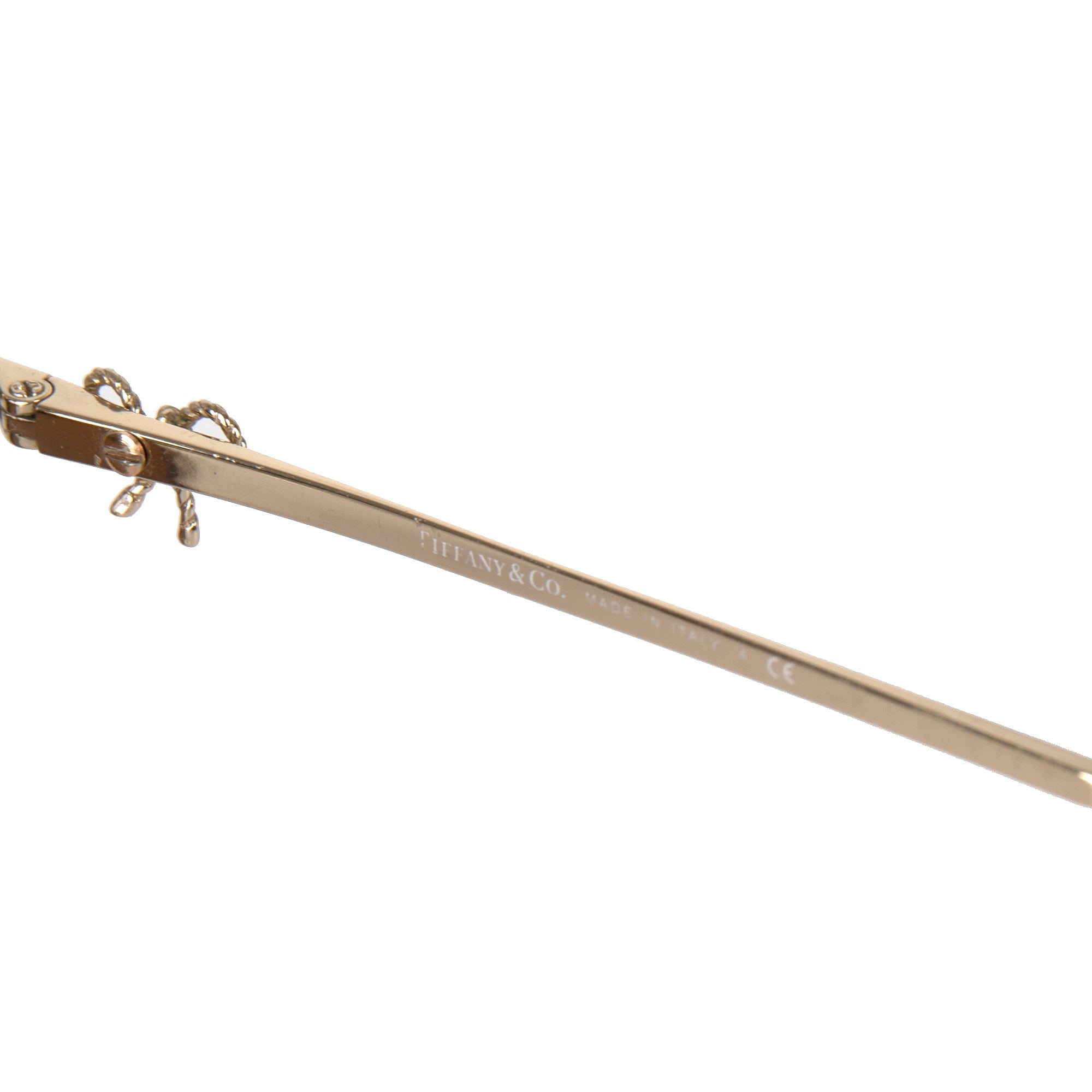 Tiffany & Co. Twist Bow TF3044 Aviator Sunglasses w/ Case