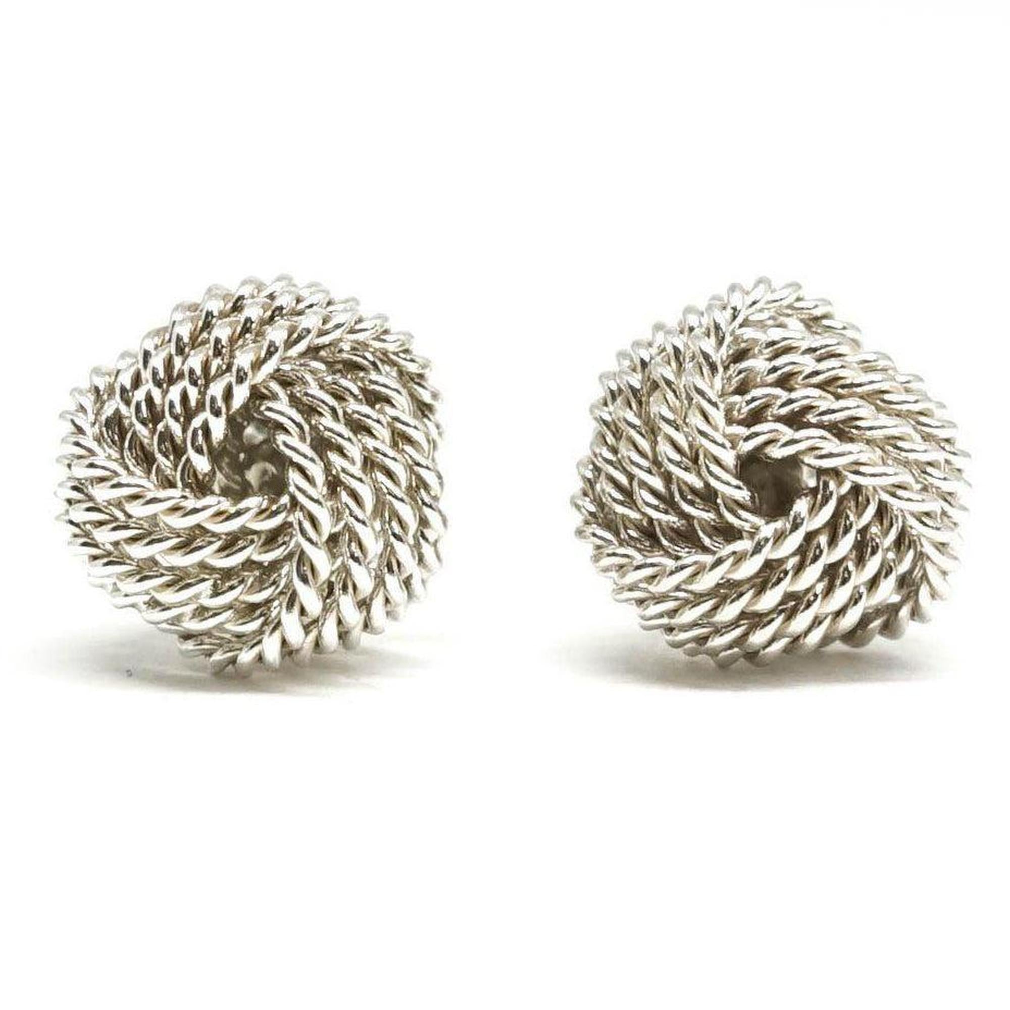 Tiffany & Co. Twist Knot Earrings