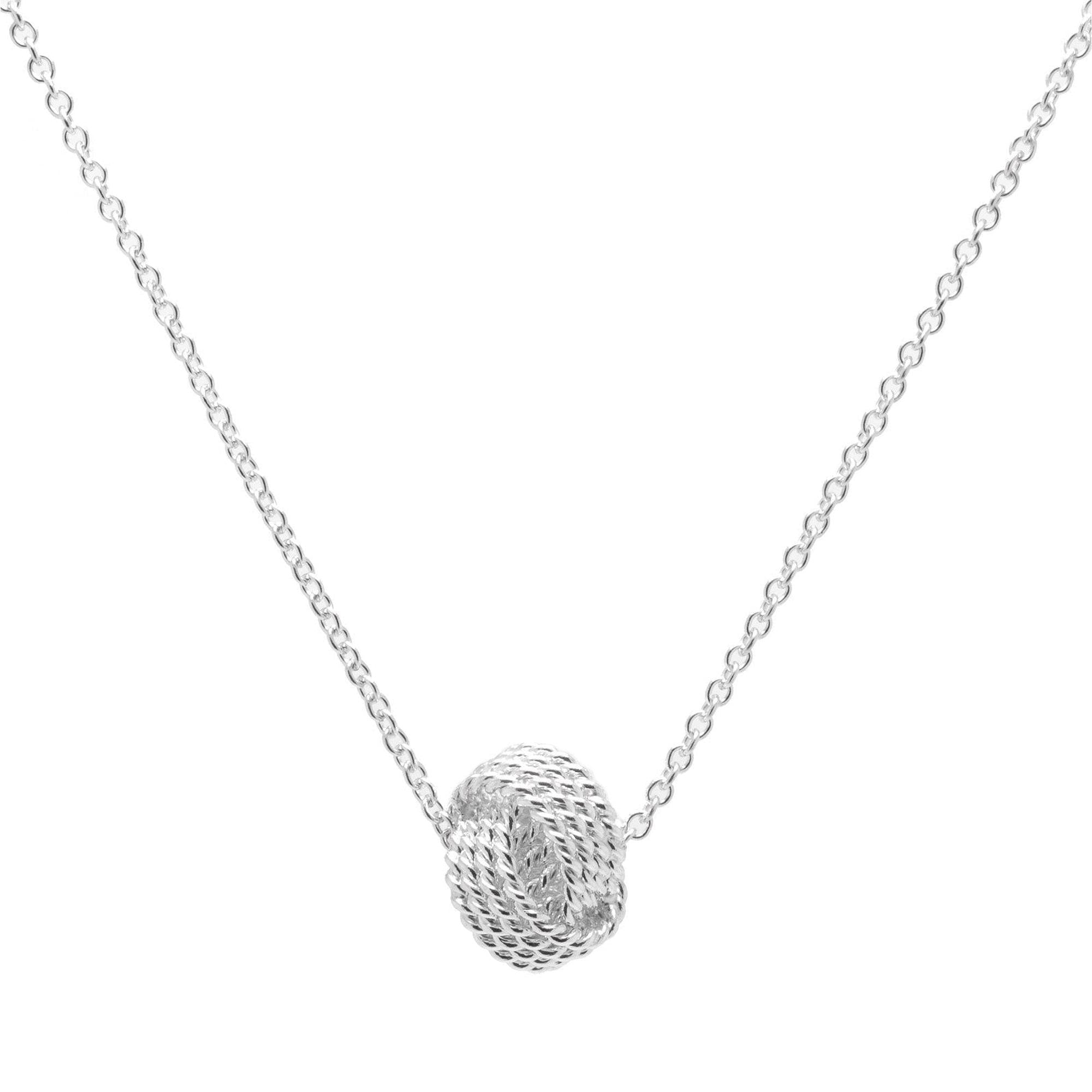 Tiffany & Co. Twist Knot Pendant Necklace