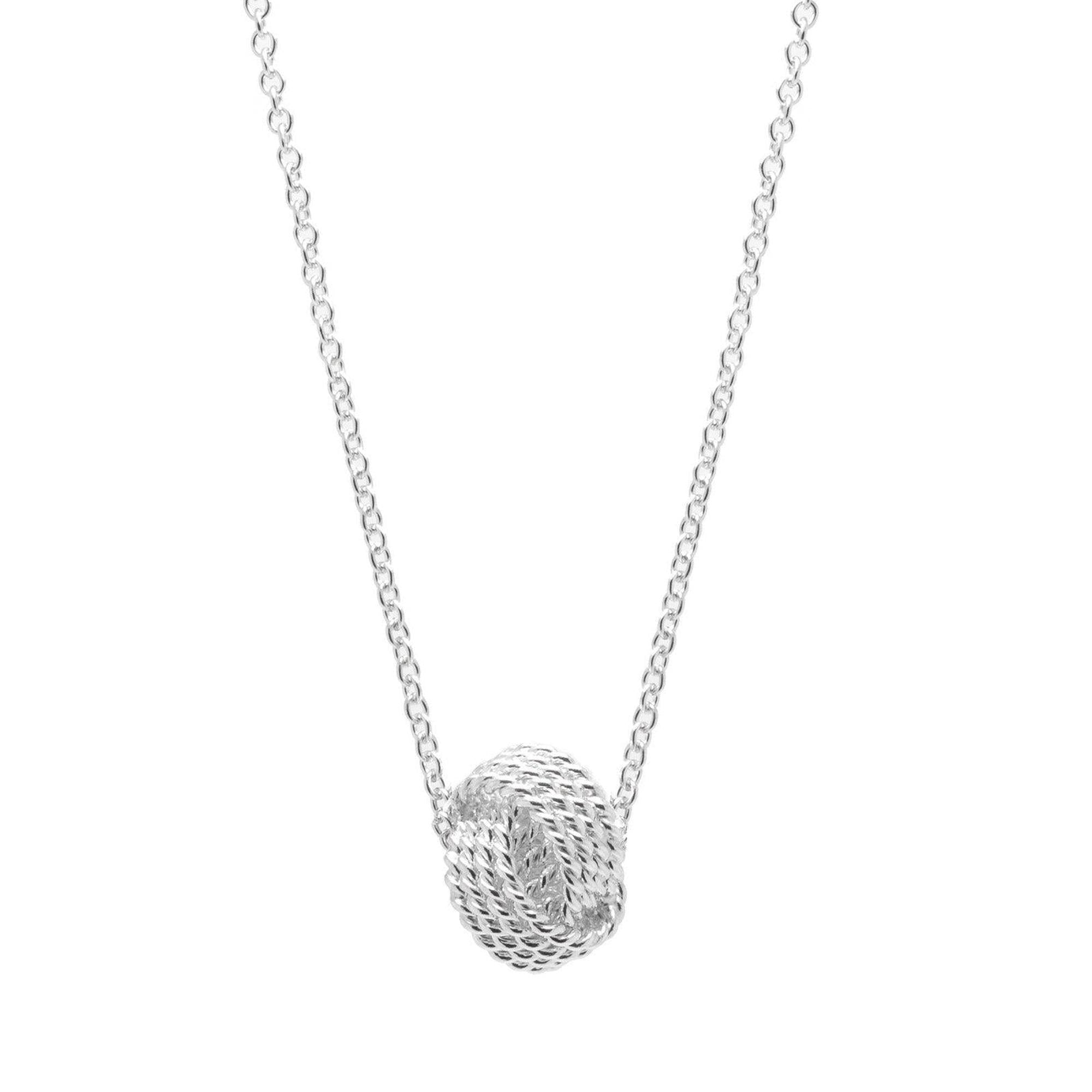 Tiffany & Co. Twist Knot Pendant Necklace