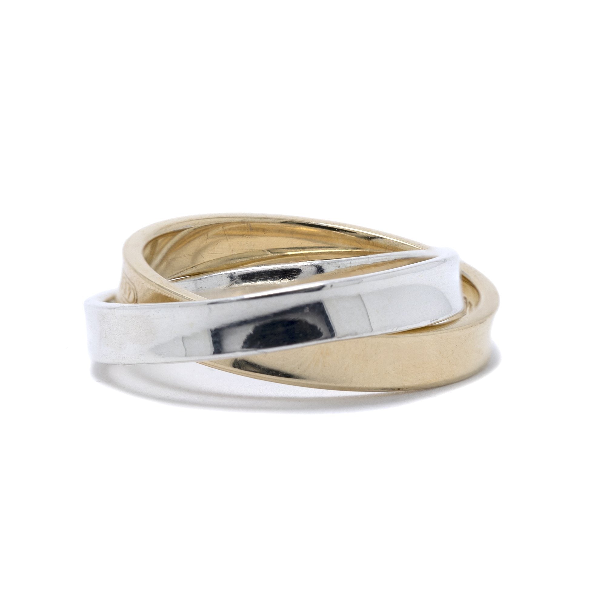 Tiffany & Co. Two-Tone 1837 Interlocking Circles Ring